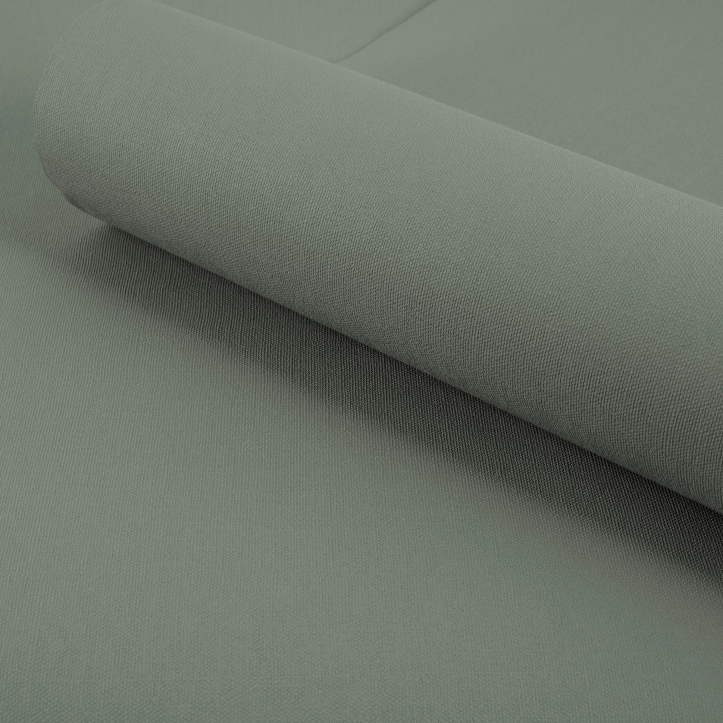 Thumbnail - WOW Vliestapete "Leinen" uni Grün - 1005x106 cm