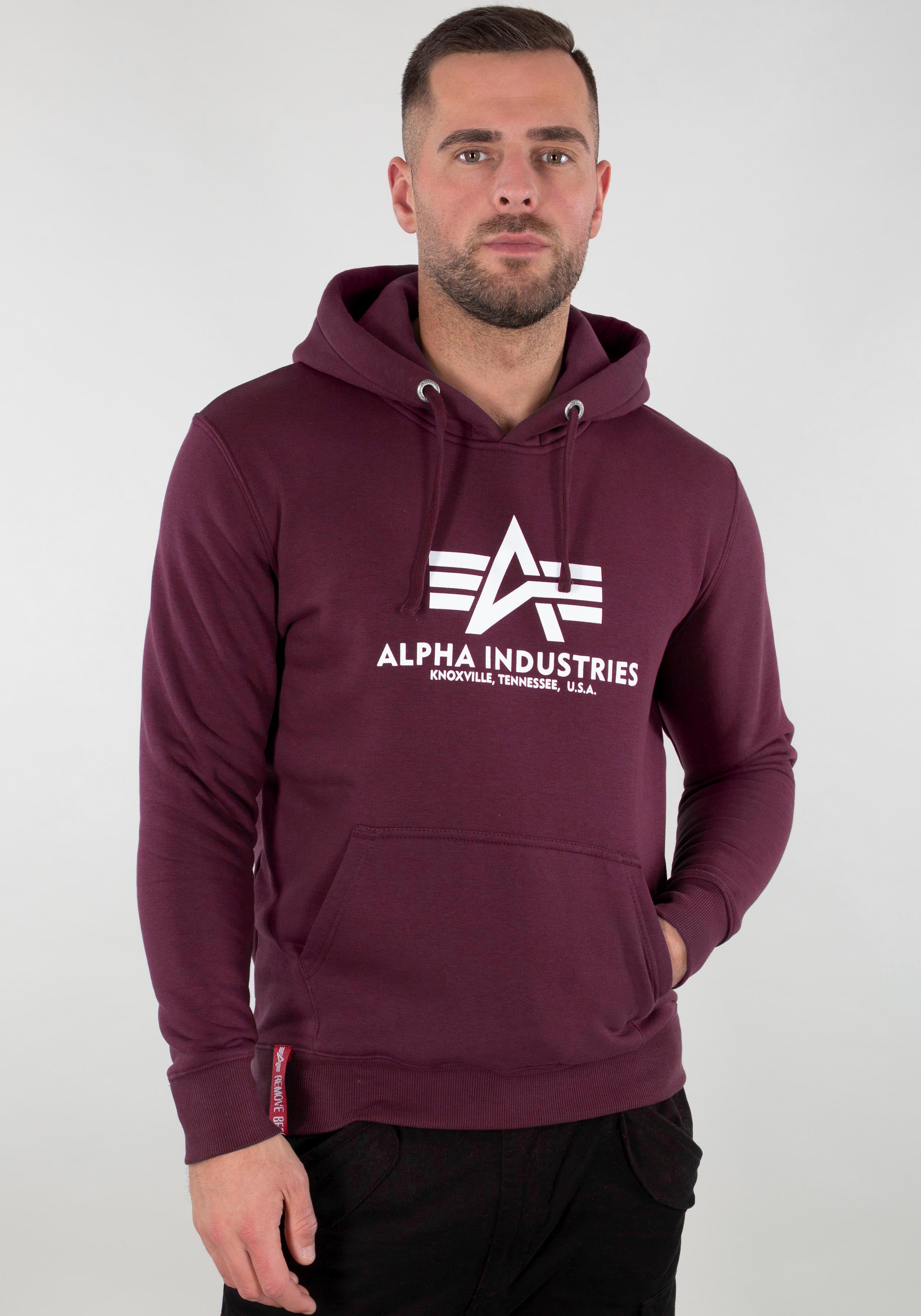 Alpha Industries "Basic Hoody", Baumwollmischung, regular fit günstig online kaufen