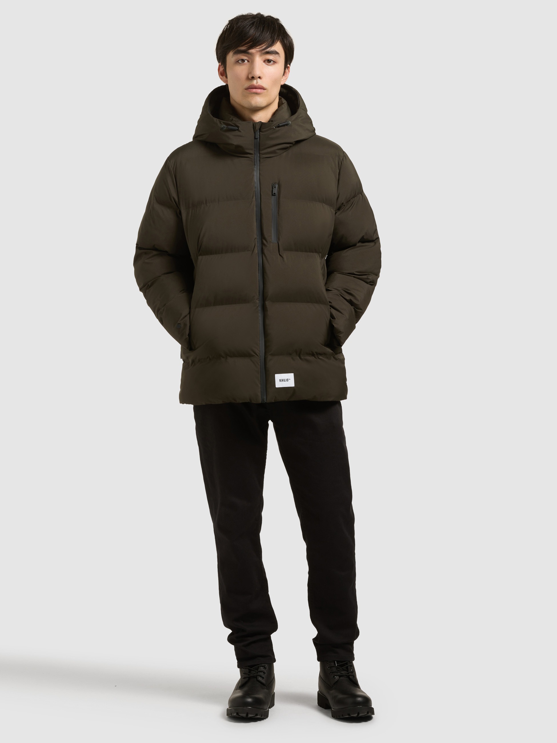 khujo Steppjacke »SILAS4« mit Kapuze