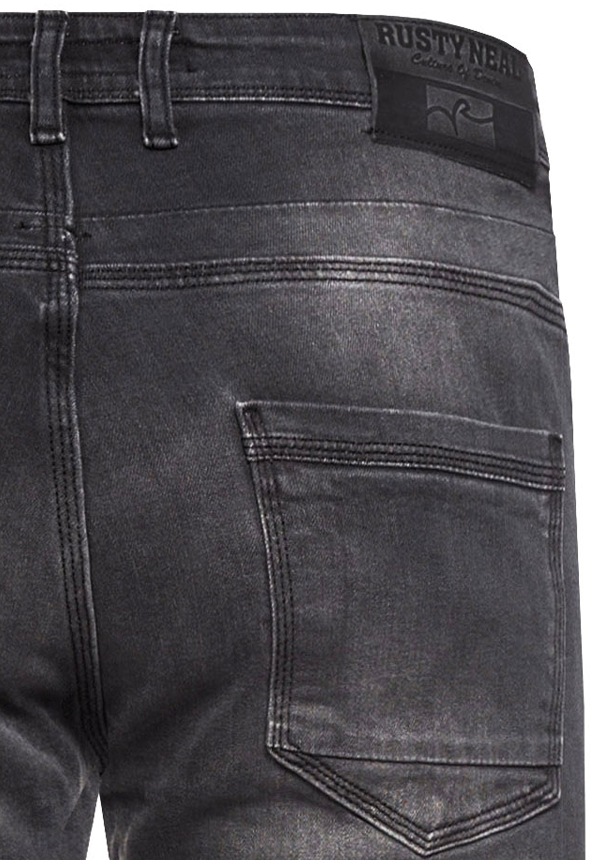 Rusty Neal Straight-Jeans »MELVIN« im klassischen 5-Pocket-Stil