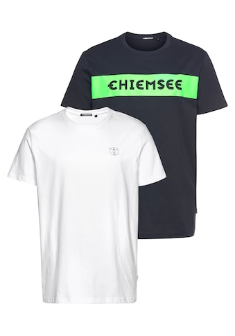 Chiemsee T-Shirt, (Packung, 2 tlg., 2er-Pack) kaufen