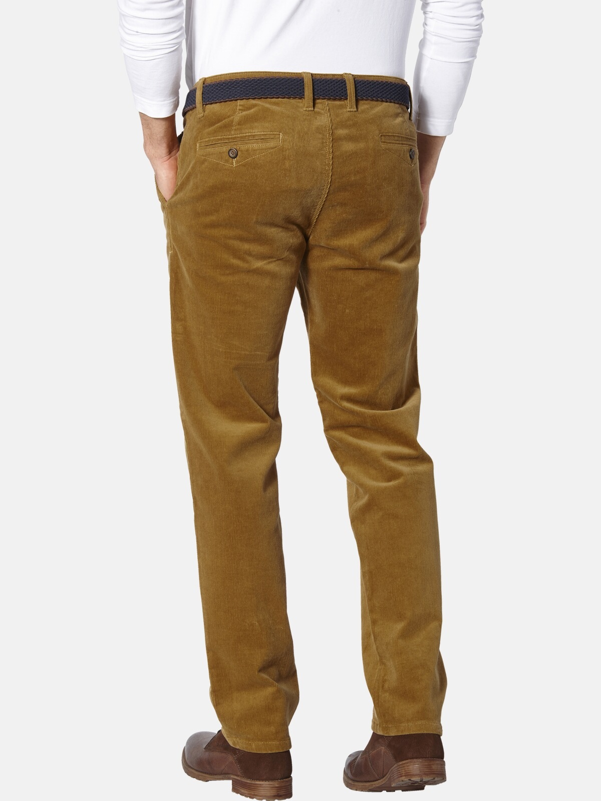 BABISTA Babestini Men's Cord Trousers Dark Yellow 60 3