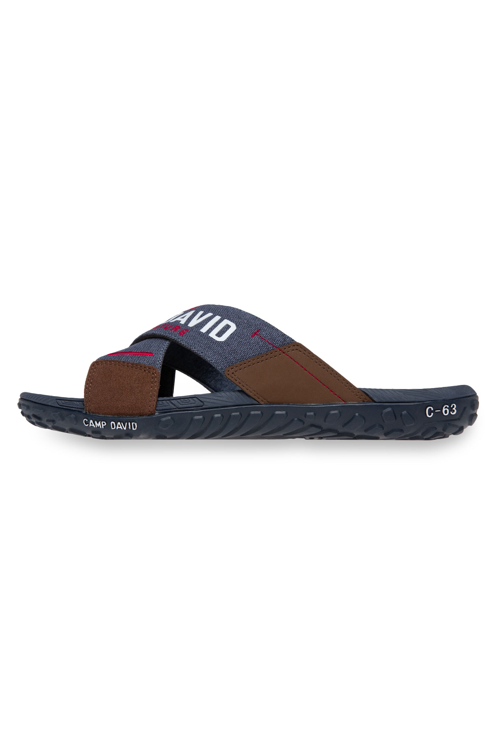 CAMP DAVID Pantolette, mit Stickerei