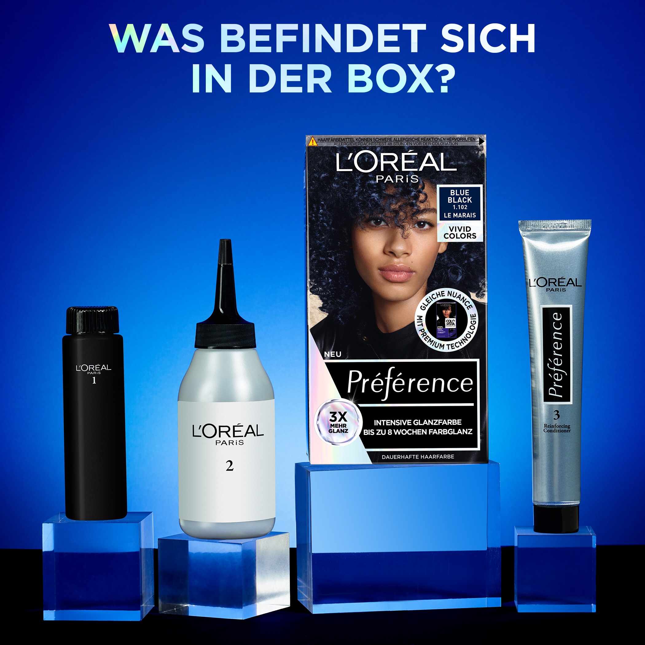 Thumbnail - LORÉAL PARIS Coloration "Préférence Vivid Colors" mit pflegender Formel
