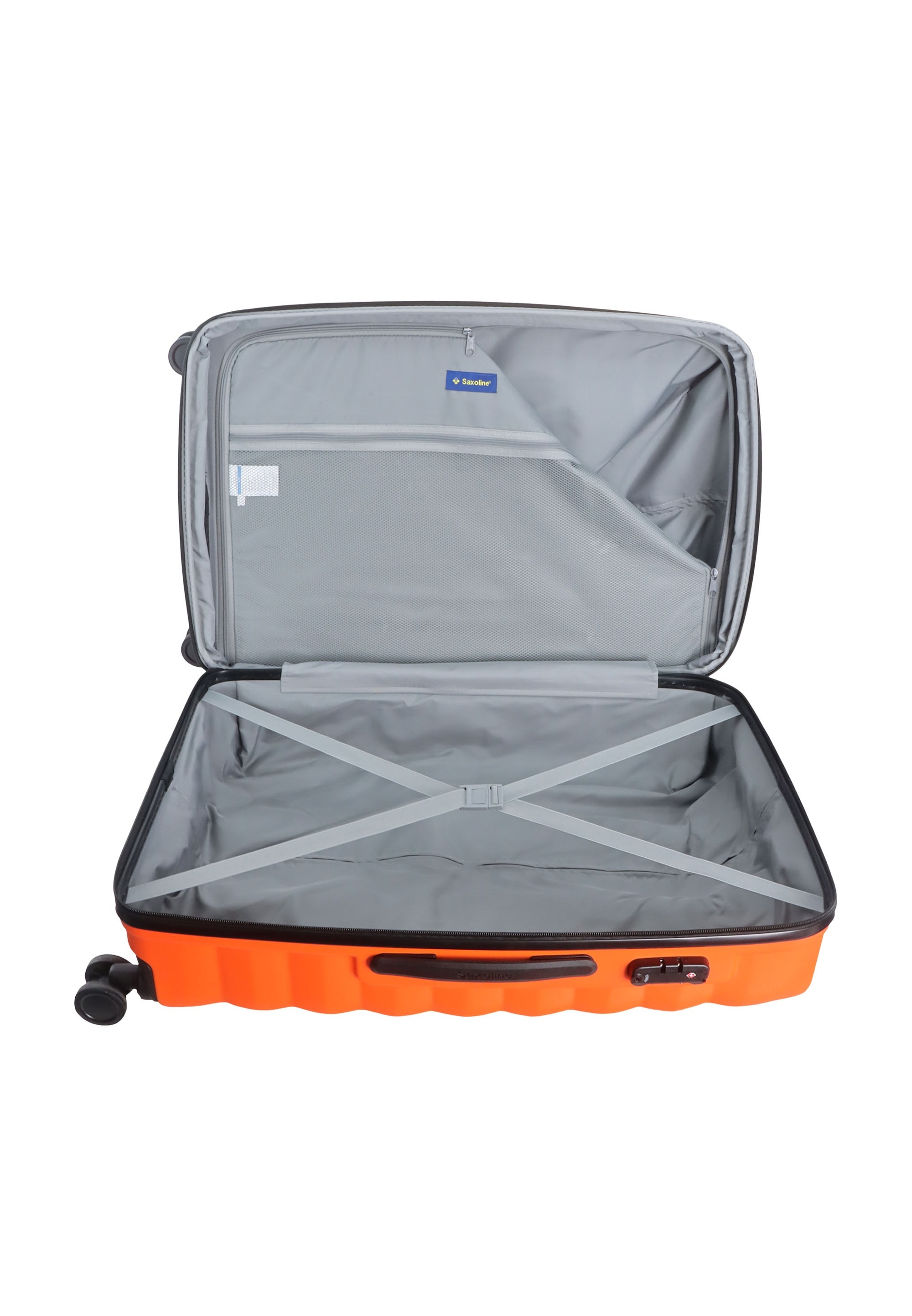Saxoline® Koffer »Flow«, aus robustem ABS/PC-Material