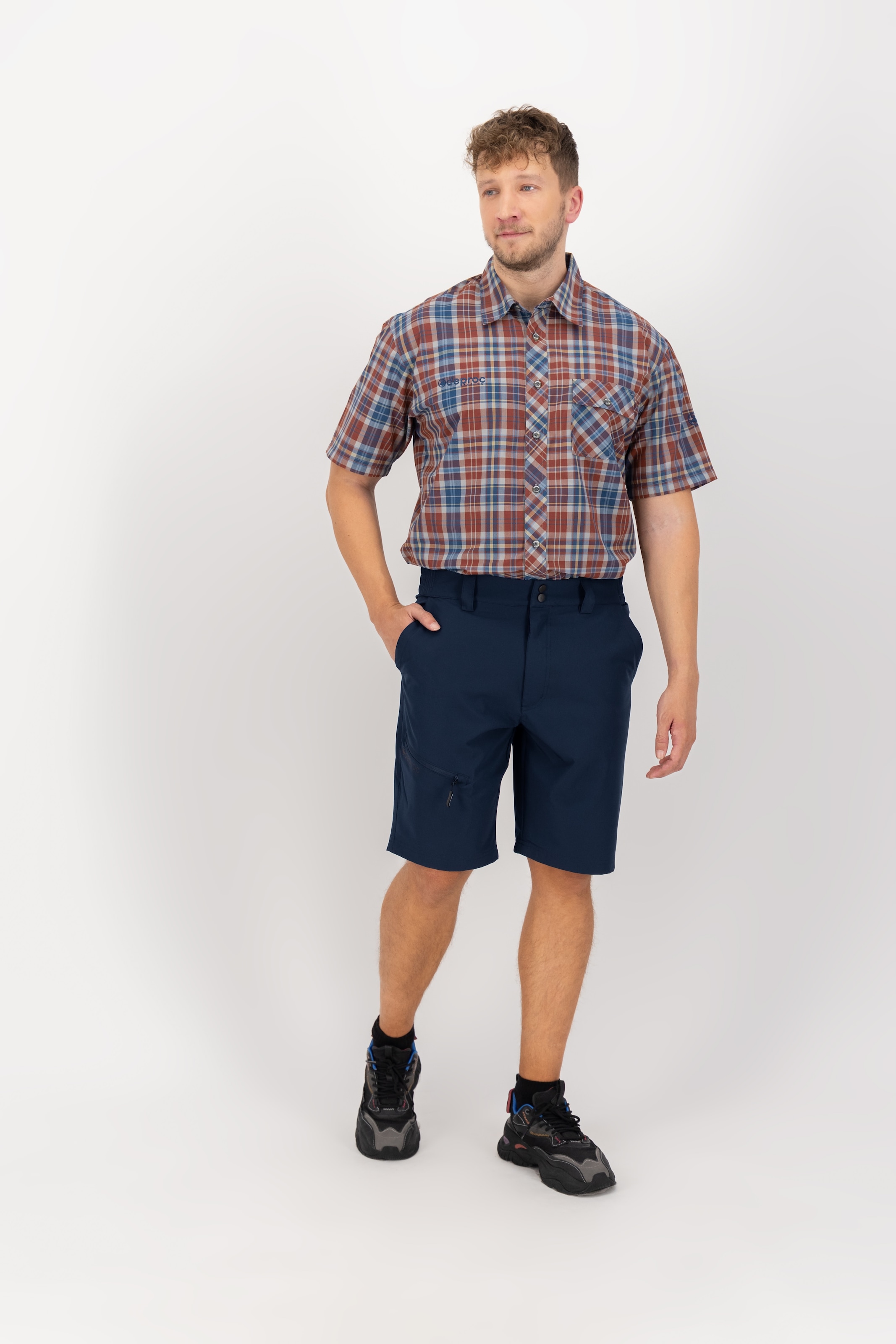 DEPROC Active Shorts "KENTVILLE V Full Stretch Short" auch in Großen Größen erhältlich