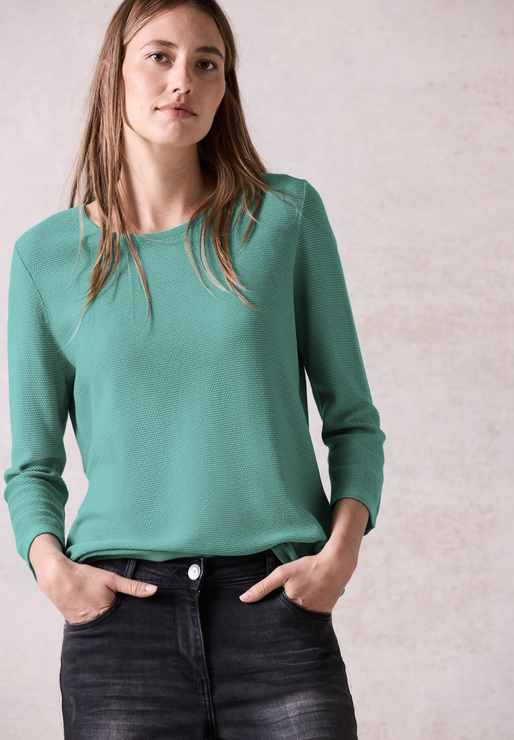 Cecil 3/4 Arm-Pullover Feinstrick