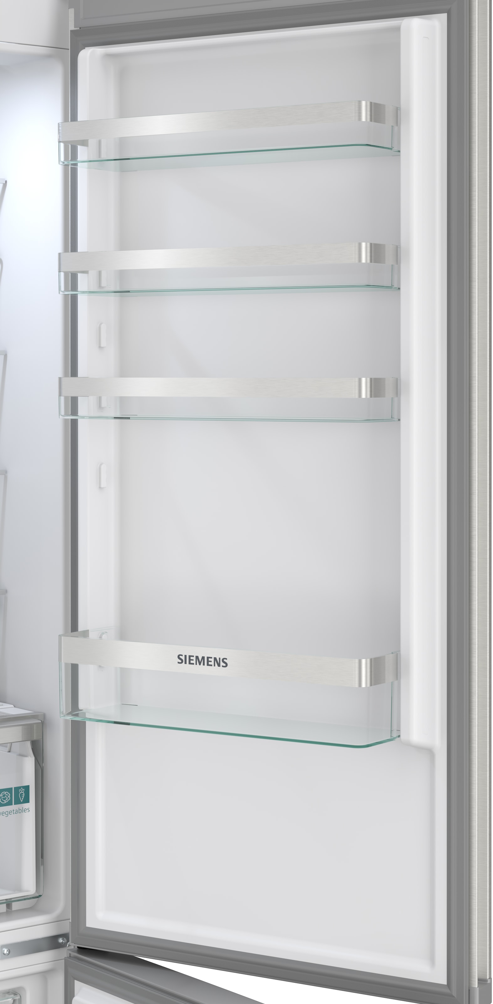 SIEMENS Kühl-/Gefrierkombination iQ300 »KG39NVICG« 203 cm hoch 60 cm breit hyperFresh System für frisches Obst und Gemüse sowie Total noFrost