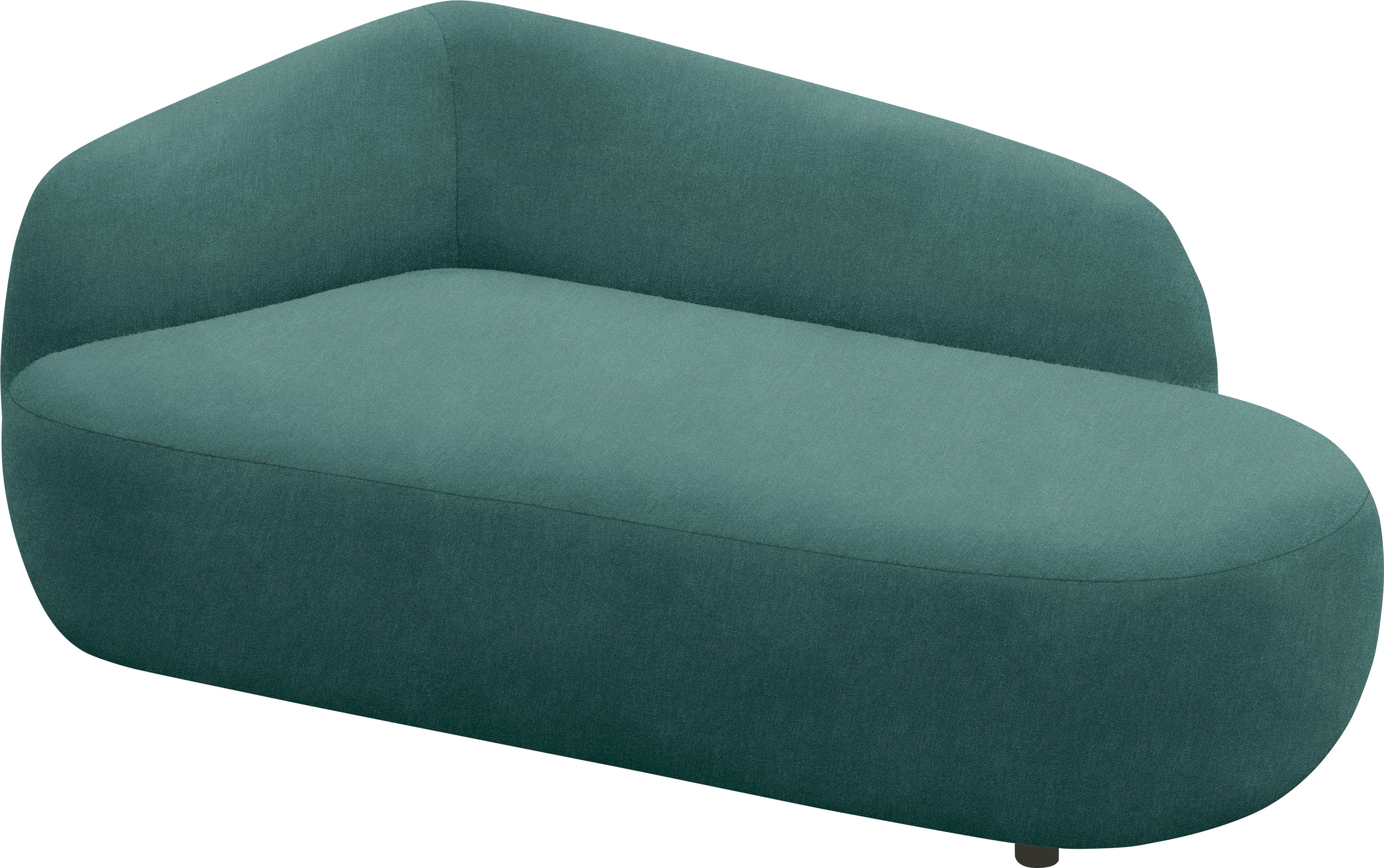 Thumbnail - Home affaire Recamiere "Björnar incl. Wende-Zierkissen: Blumenmuster, bzw. uni," Federkern, Armlehne links oder rechts w...