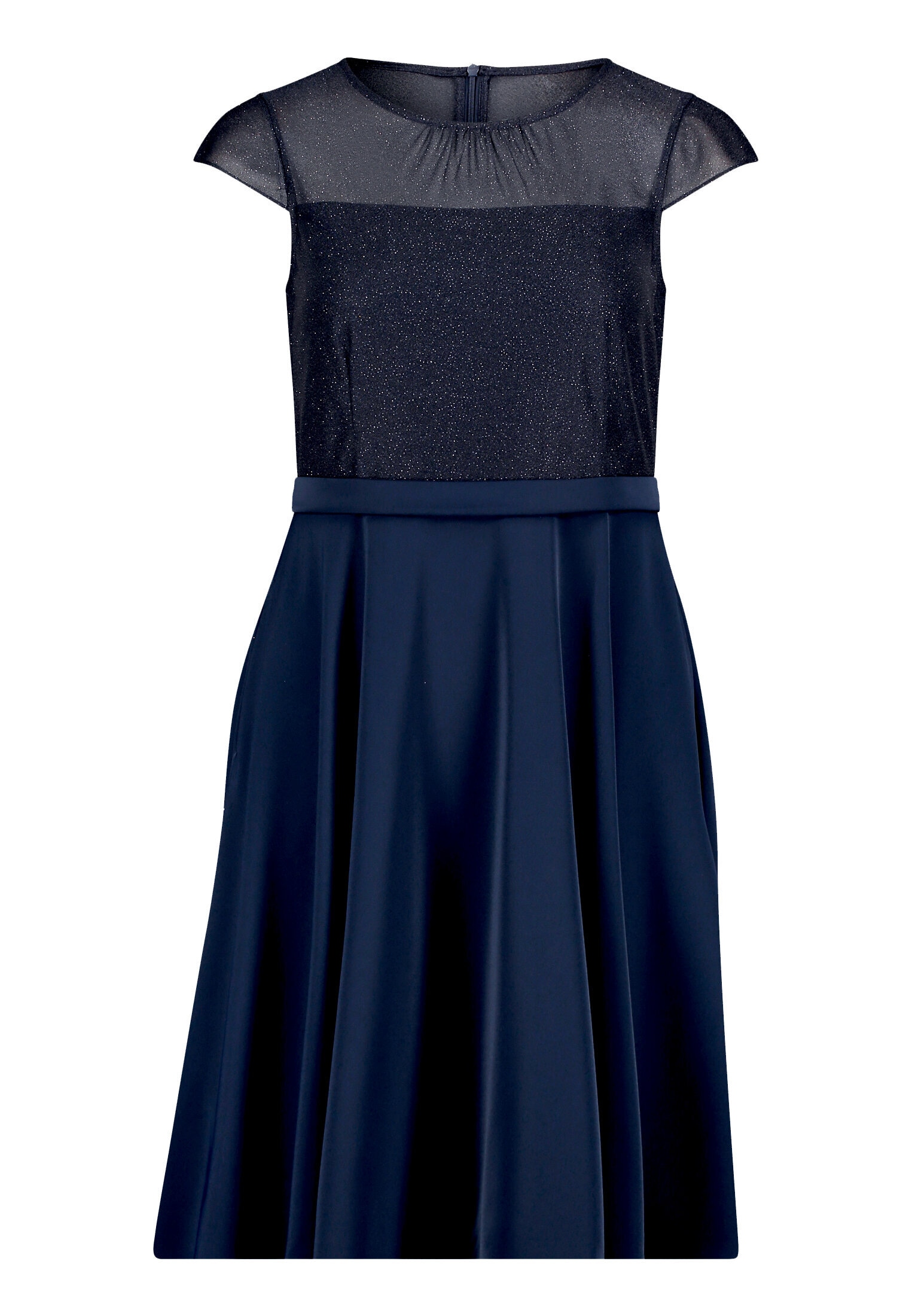 Vera Mont Cocktailkleid »Damen kurzarm« Nahttasche