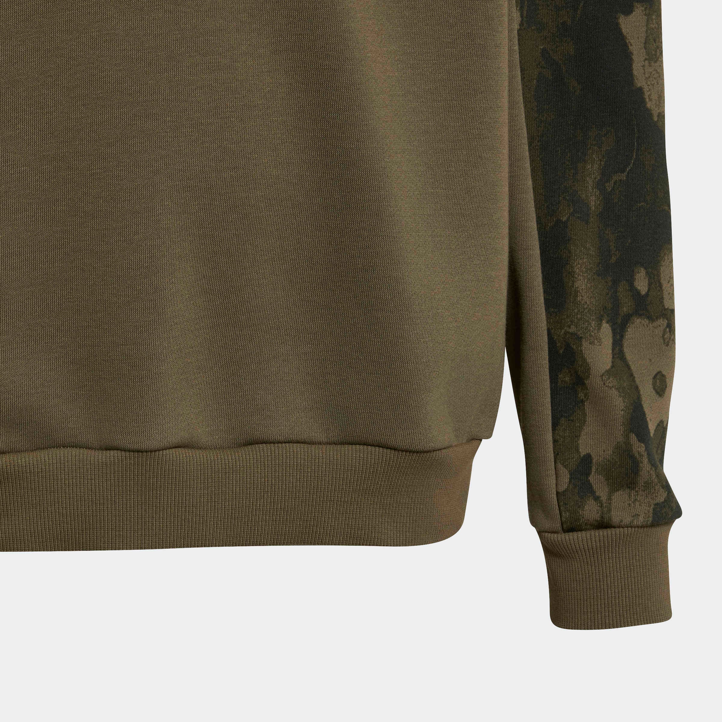 adidas Sportswear Kapuzensweatshirt »SEASONAL ESSENTIALS KIDS HOODIE, CAMOUFLAGE, FRENCH TERRY«, für Kinder, mit Rundhalsausschnitt, ohne Verschluss, in normaler Länge
