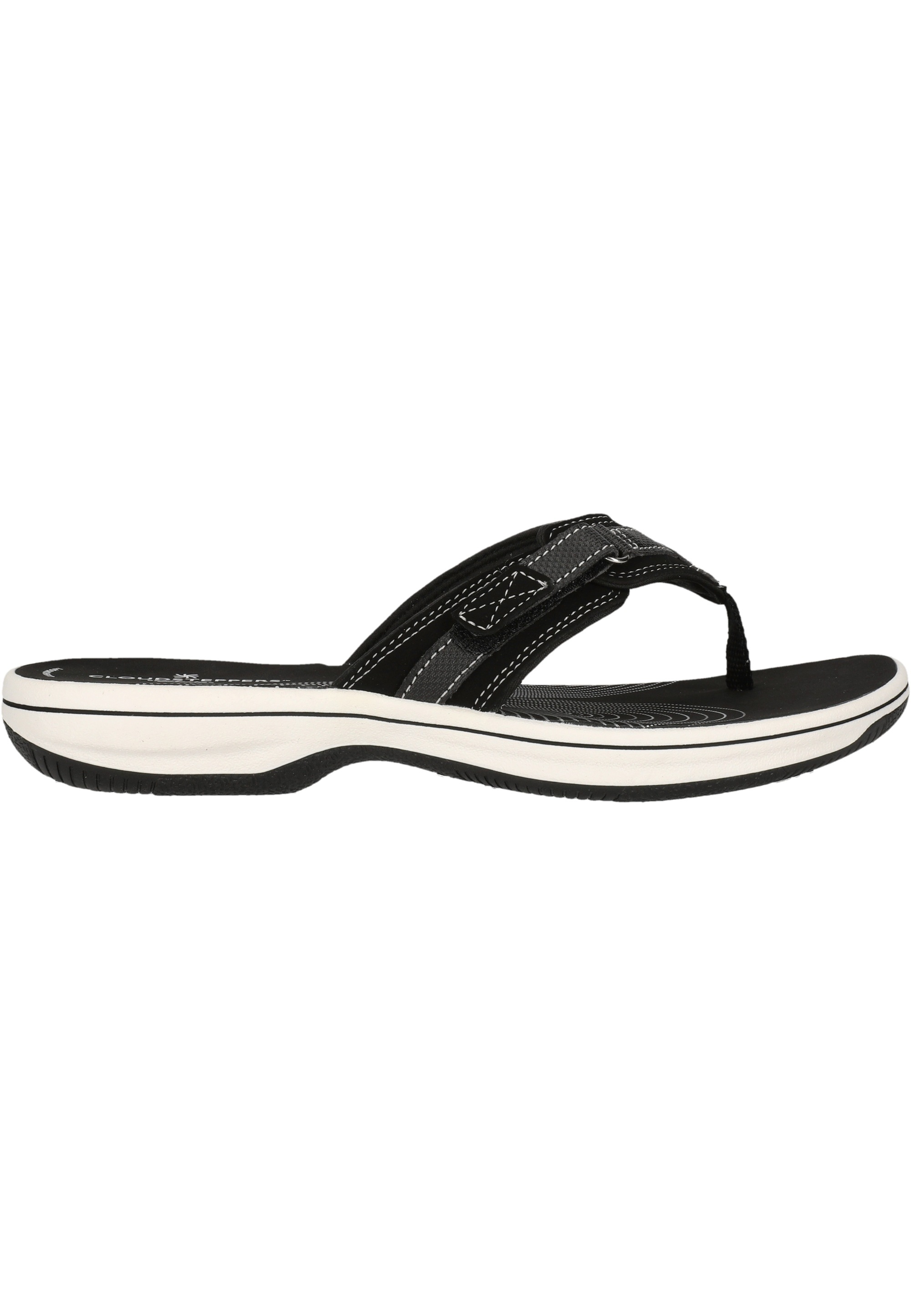 Clarks Zehentrenner »Brinkley Sea«  mit profilierter TPR-Laufsohle