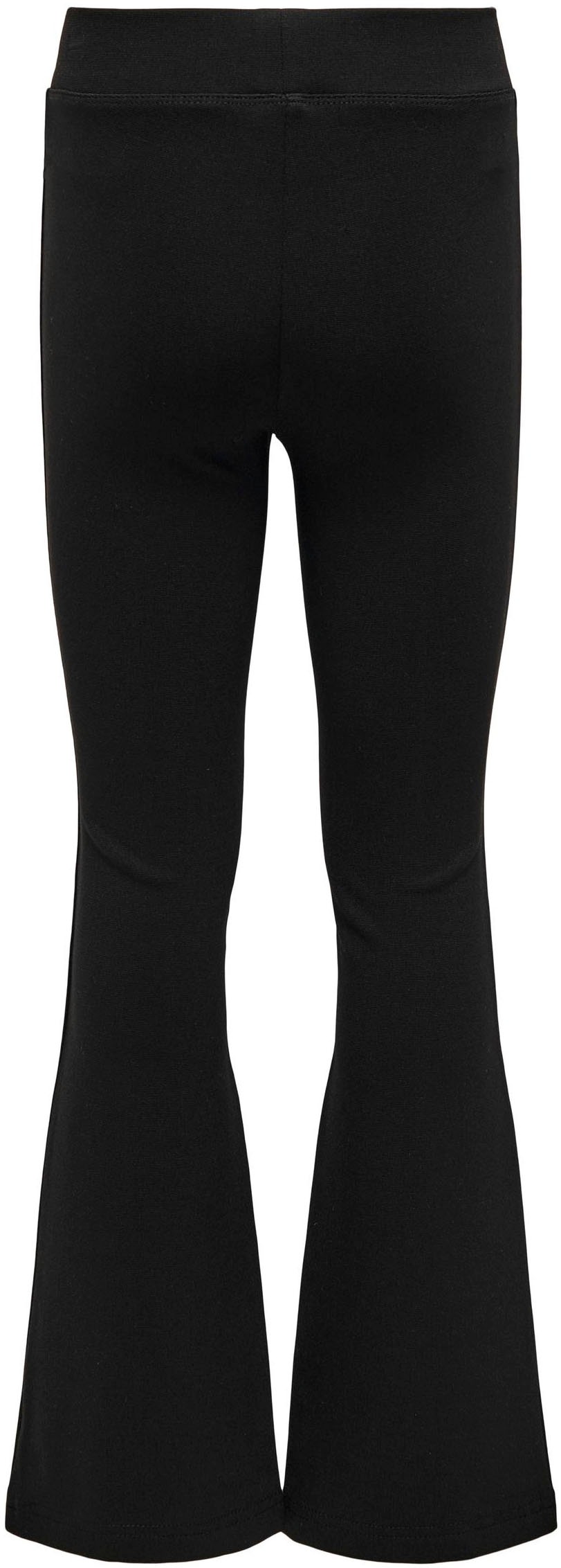 ONLY Friday Stoffhose BAUR SLIT FLARED »KOGPAIGE KIDS PANT« | Black