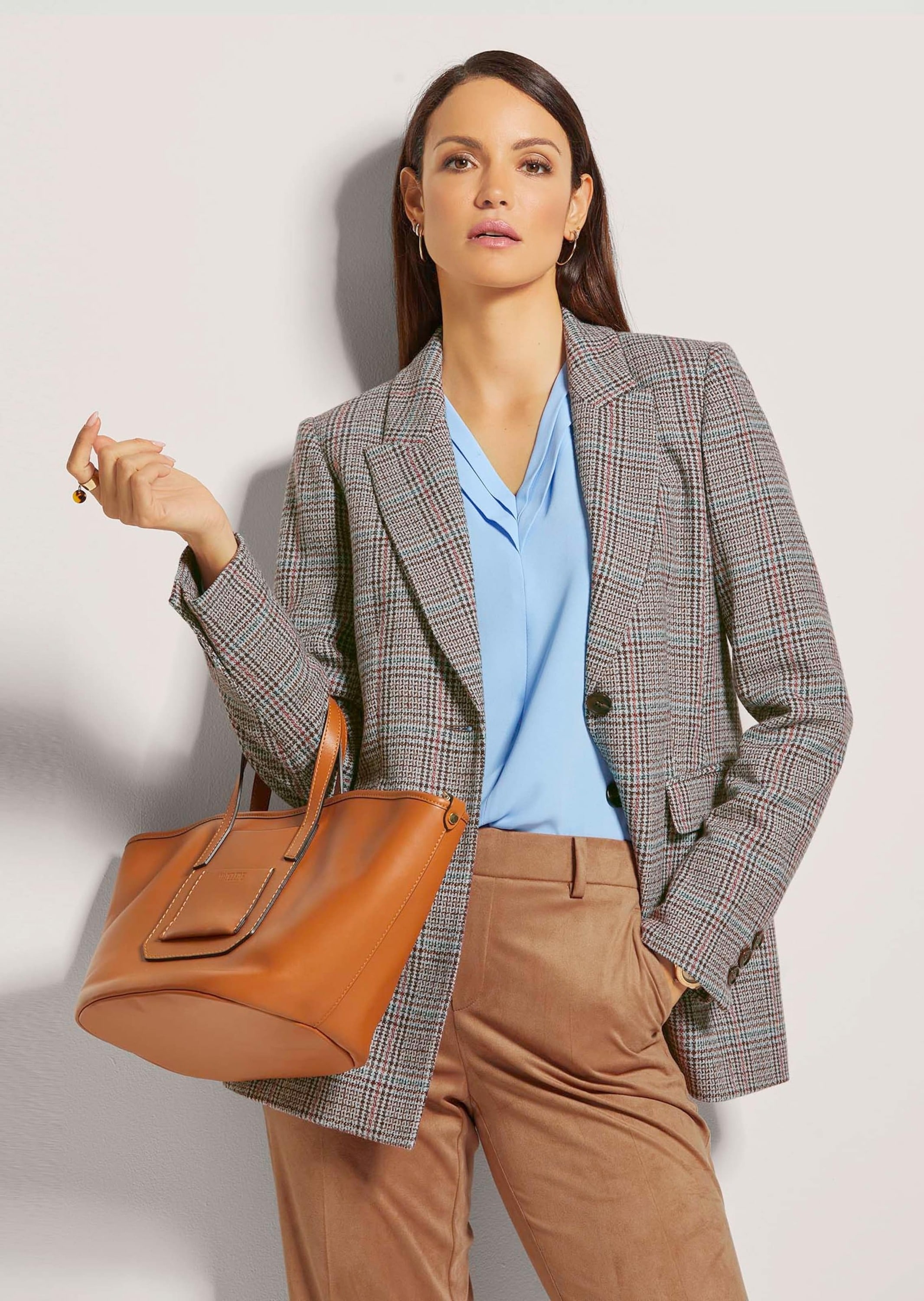 MADELEINE Jackenblazer »Blazer Langer Blazer mit Wolle«