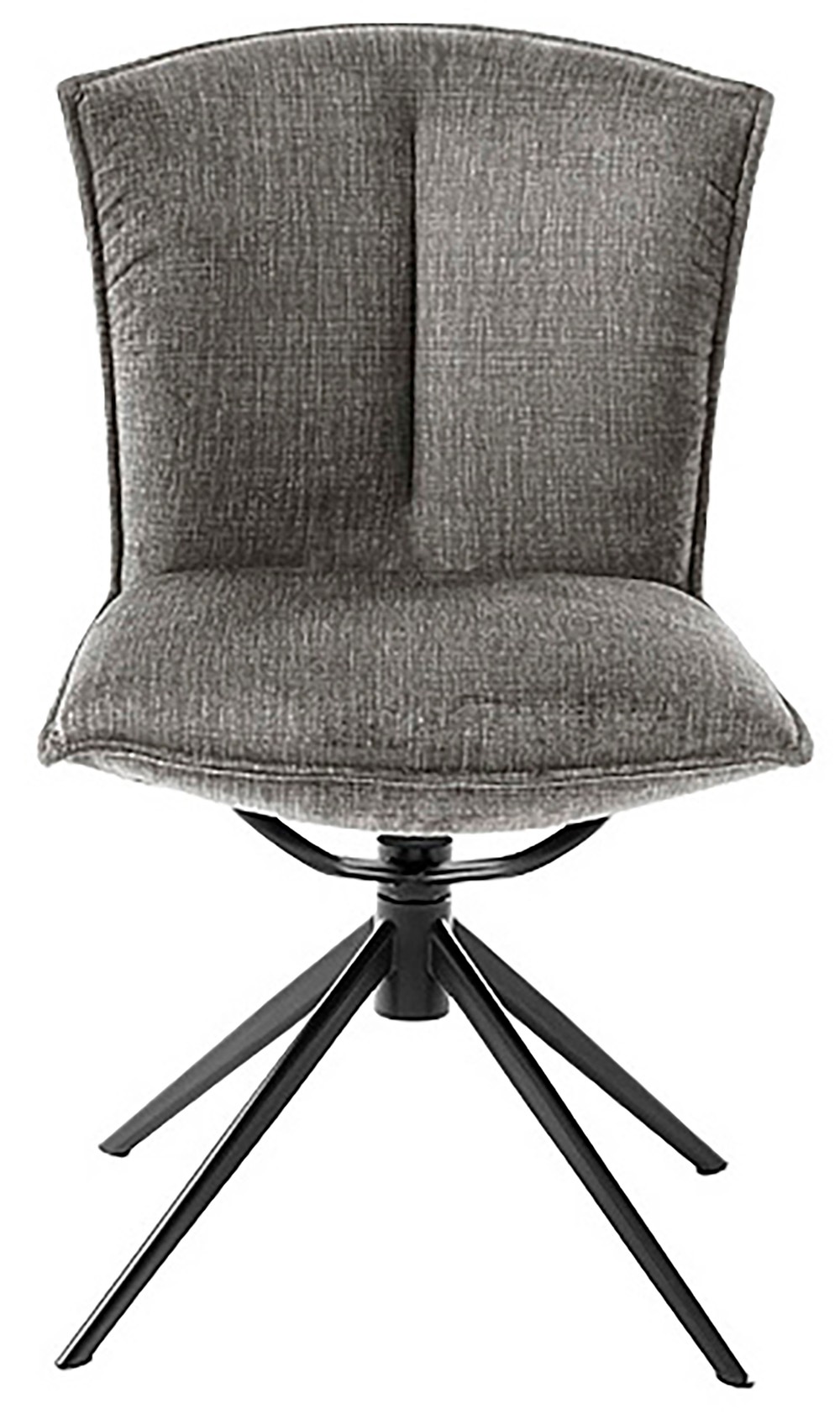 MCA furniture 4-Fußstuhl »NALON Esszimmerstuhl (2er Set) - Stuhl«, (Set), 2 St., Veloursstoff, 360° drehbar, Schwingfunktion, Metall, Veloursoptik, belastbar 120 kg