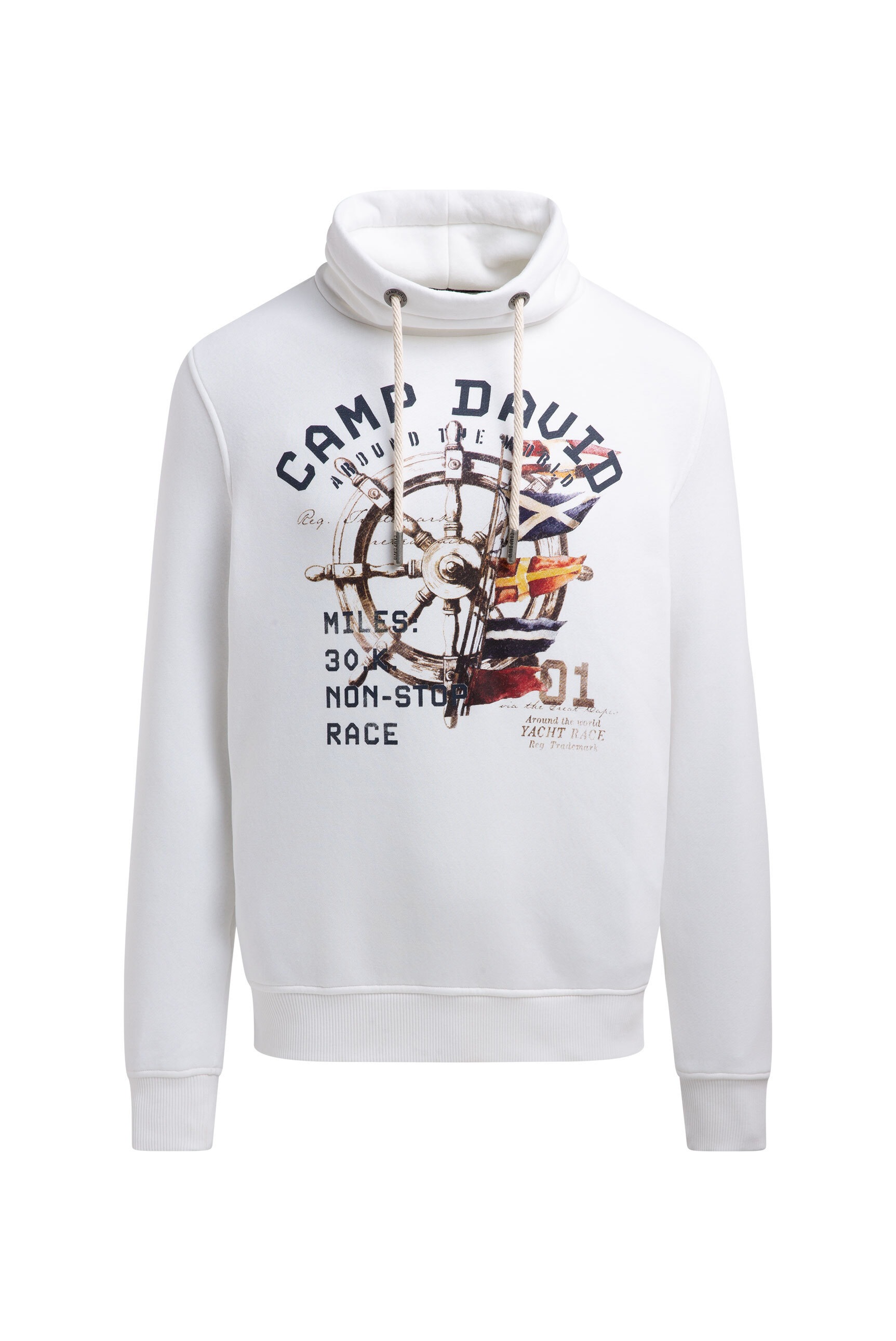CAMP DAVID Sweater , mit Stehkragen
