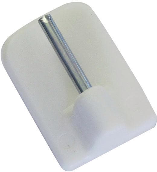GARDINIA Gardinenstangenhalter Serie Vitragestange flachoval Ø 11 mm