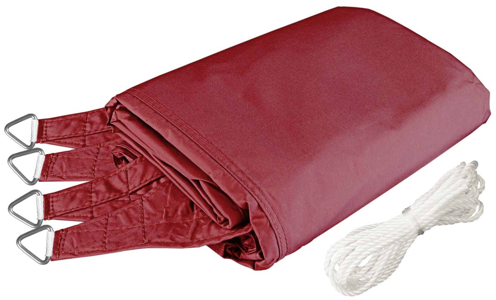 Windhager Sonnensegel »Capri Quadrat«, 4x4m, rot