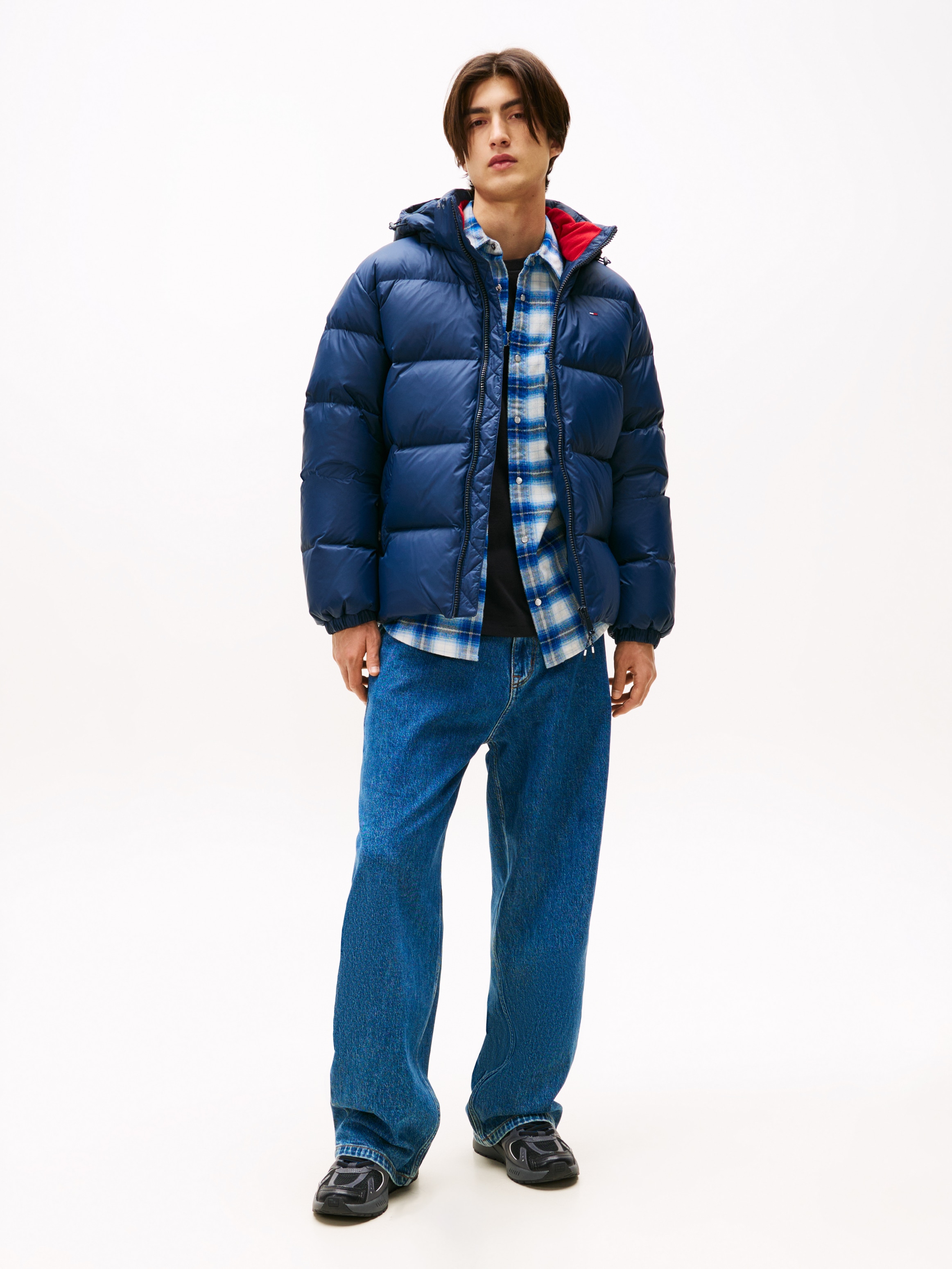 Tommy Jeans Steppjacke »TJM ESSENTIAL DOWN JACKET EXT«, mit Kapuze