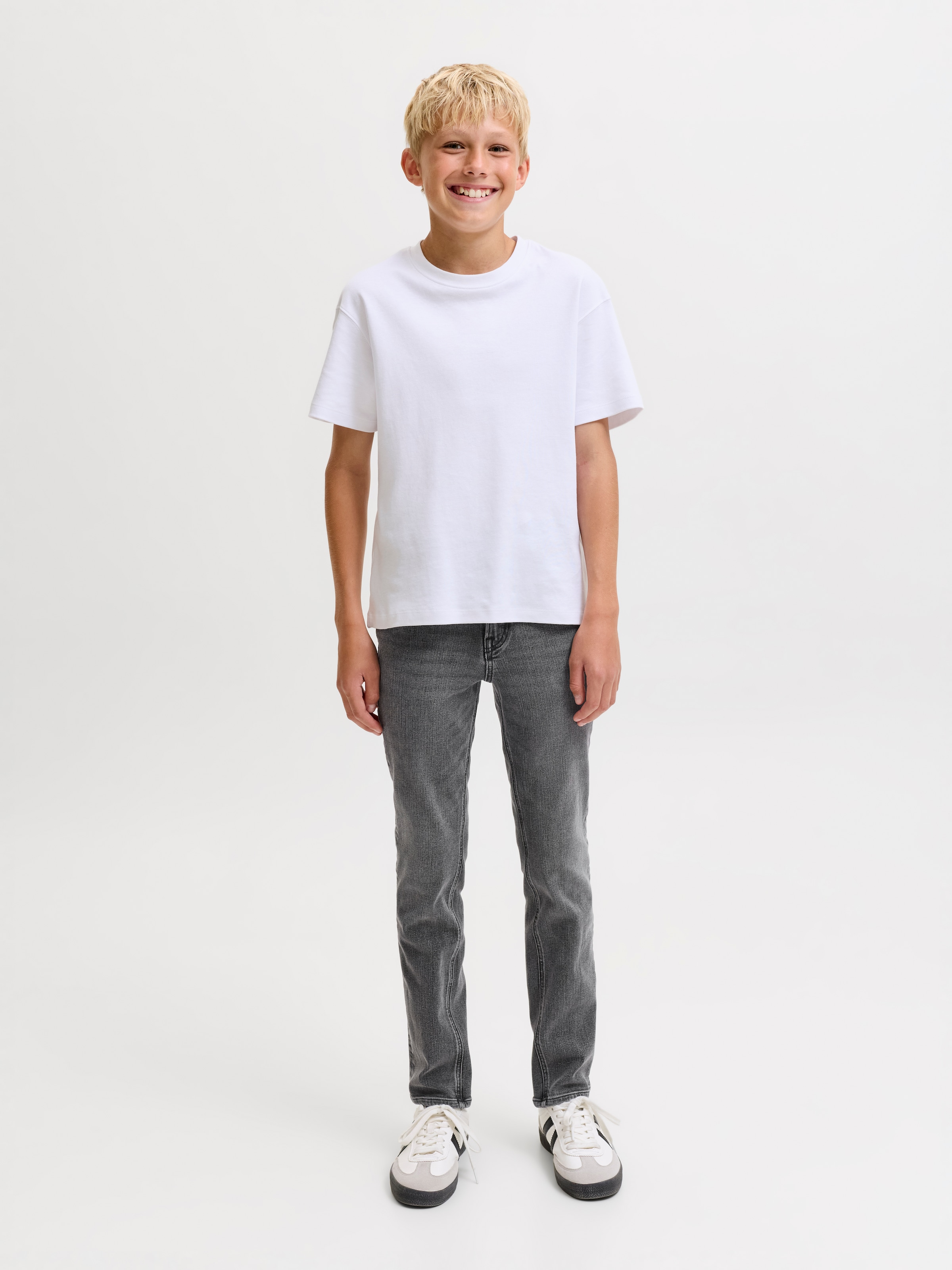 Jack & Jones Junior Regular-fit-Jeans »JJICLARK JJORIGINAL HA 224 JNR« Baumwollmischung, regular fit