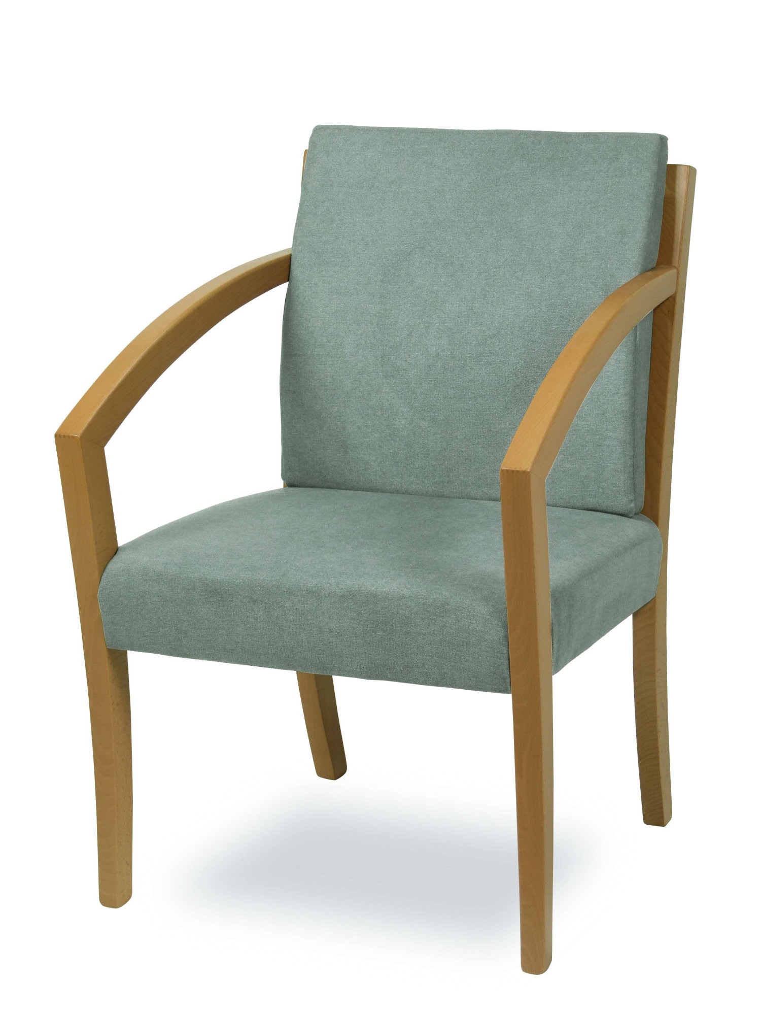 Home affaire "G98 George Armlehnstuhl, Sessel, in 3 Gestellfarben Made in Italy" () 1 Stk.Extra-confort, Fleckenabweisendes Gewebe, Massivholz