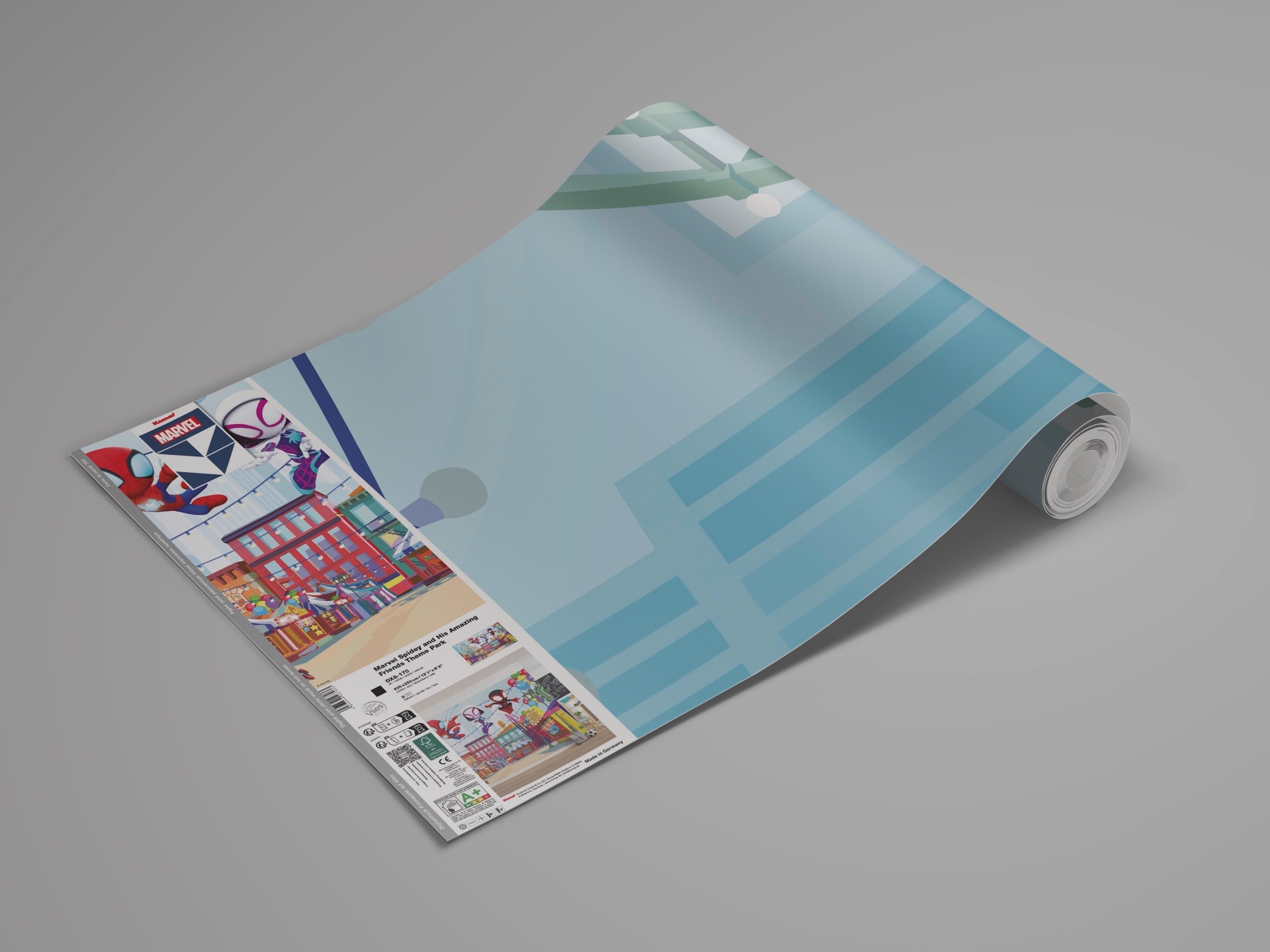 Komar Kindertapete »Marvel Spidey And His Amazing Friends Theme Park«, bedruckt