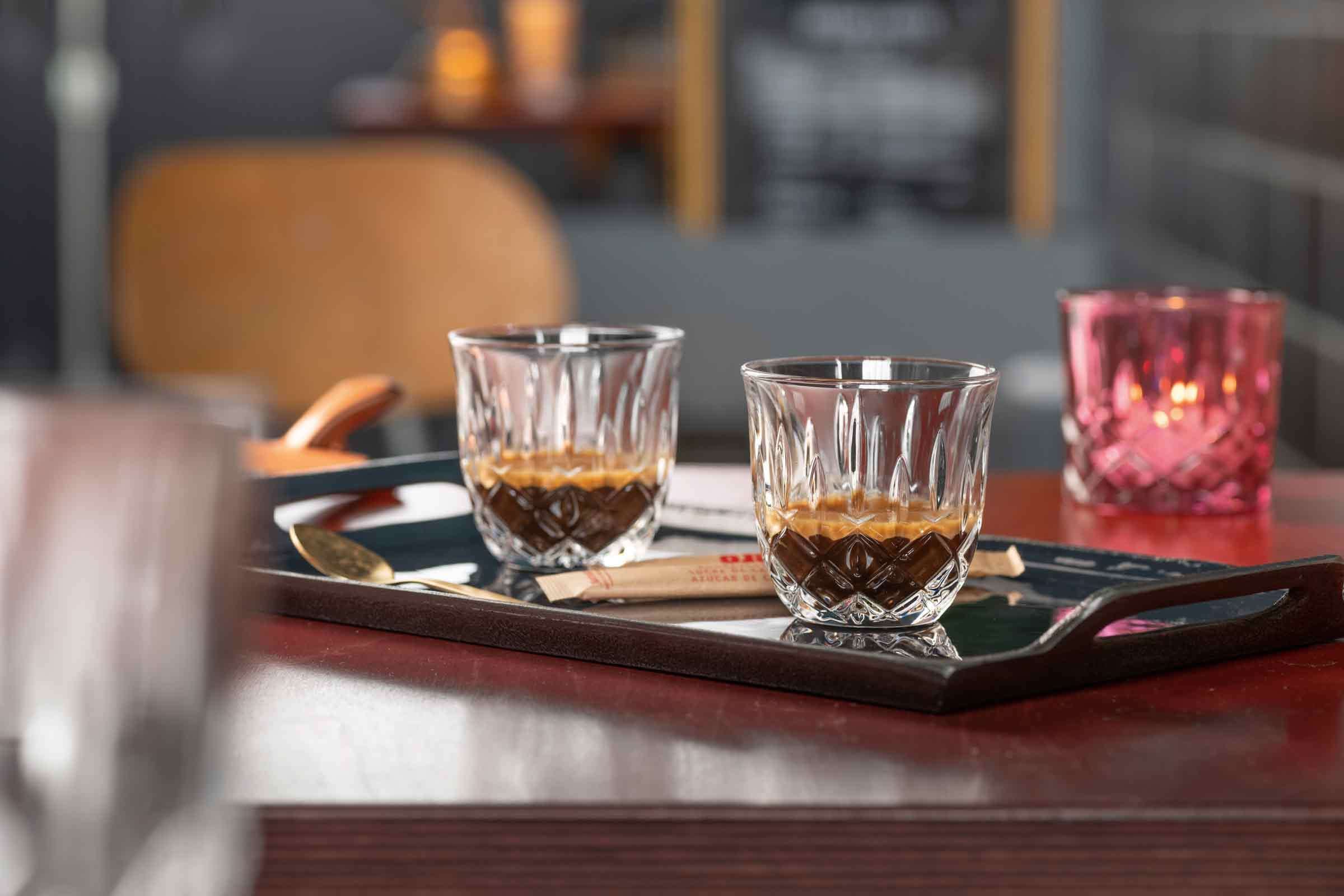 Nachtmann Espressoglas »Espresso / Doppio Gläser Noblesse Barista 90 ml 2er Set transparent«