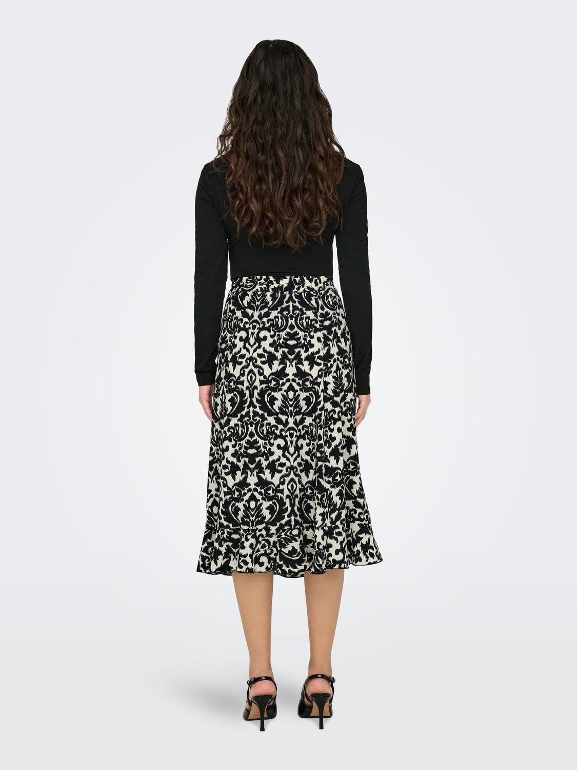 ONLY Wickelrock »ONLCARLY FLOUNCE LONG SKIRT«