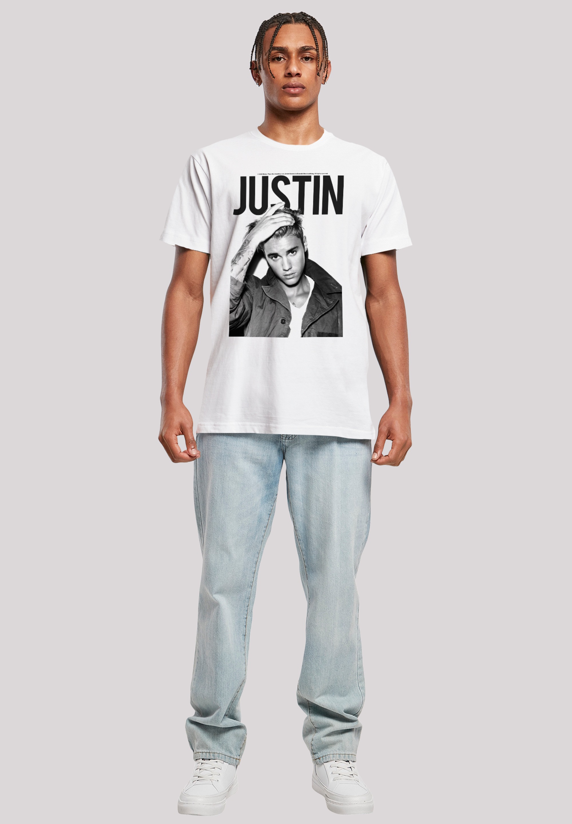 F4NT4STIC T-Shirt »Justin Bieber«, Streetwear Fashion