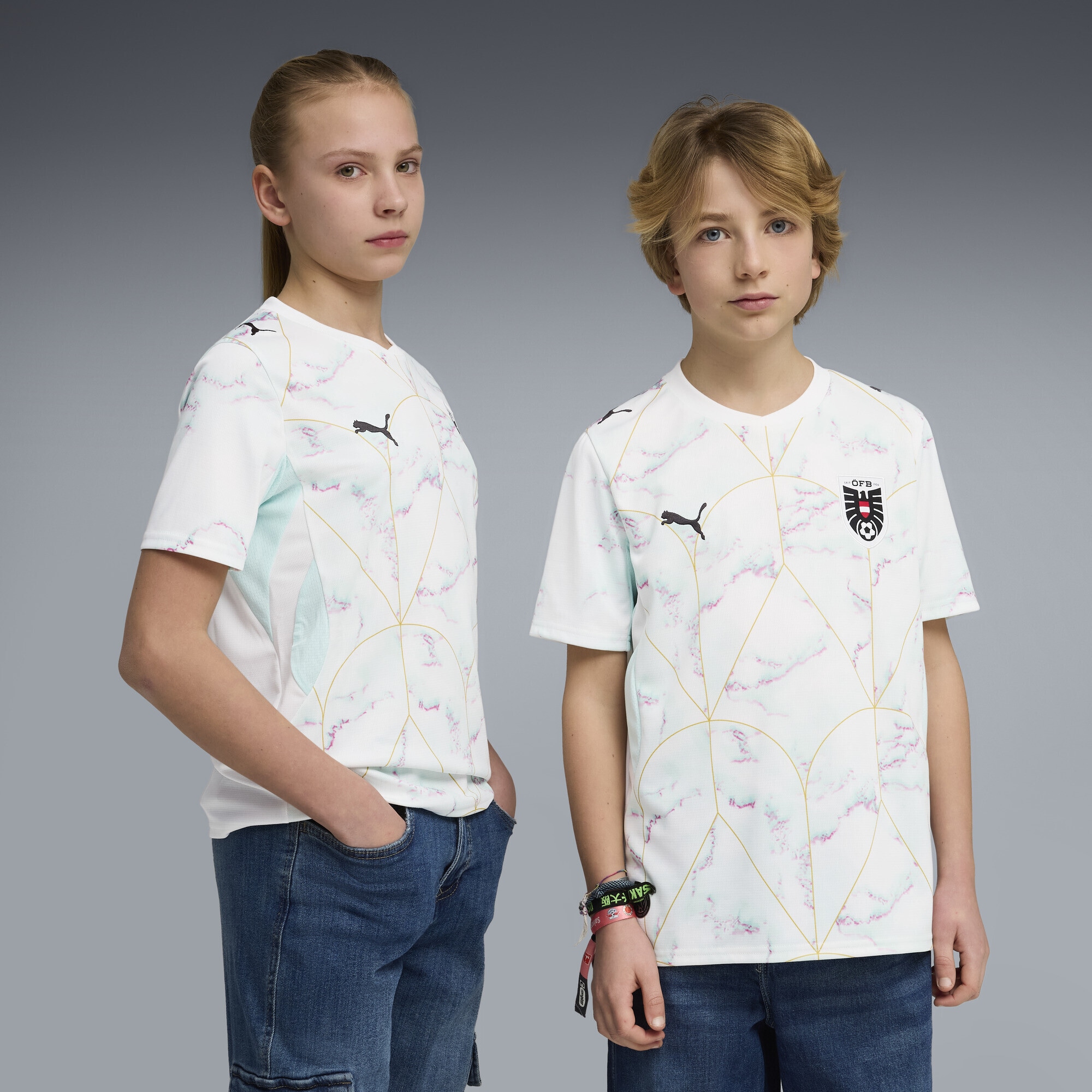 PUMA Trainingsshirt »Österreich 2026 Auswärtstrikot Jugendliche«