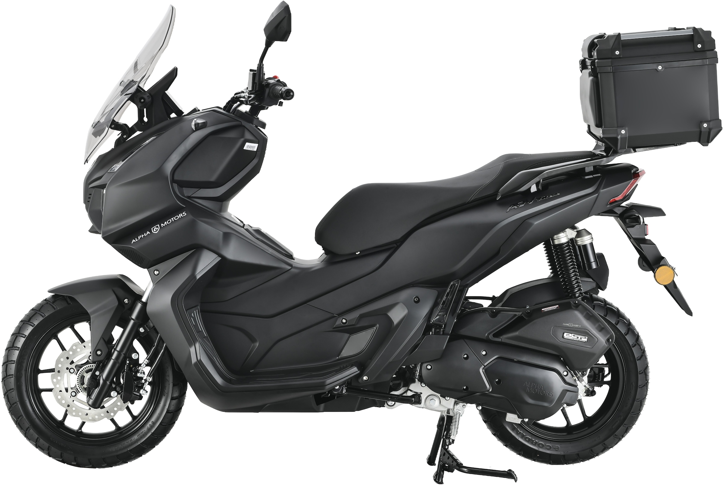 Alpha Motors Motorroller »ADV X-treme 125 ccm EURO 5+ (mit/ohne Topcase)«, 125 cm³, 90 km/h, Euro 5, 14,7 PS