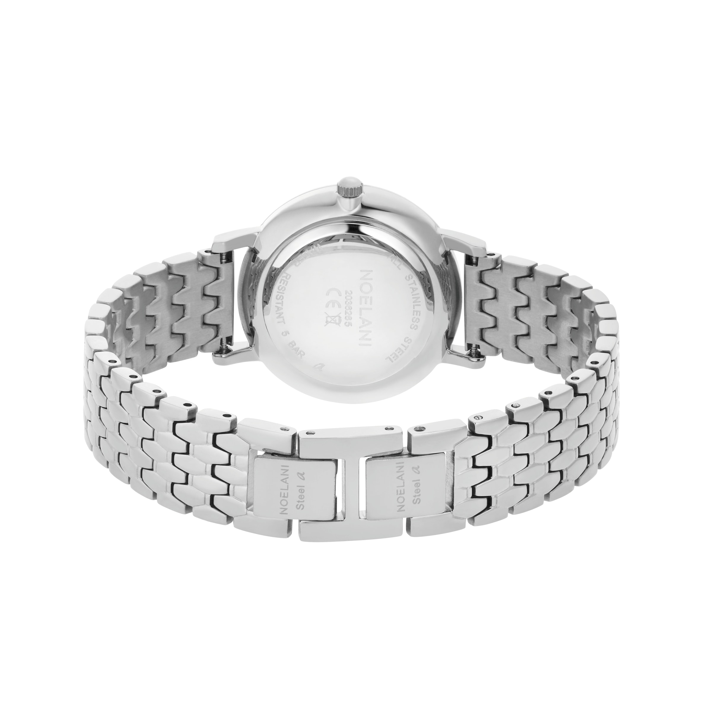 Noelani Quarzuhr, Armbanduhr, Damenuhr, Edelstahlarmband, analog