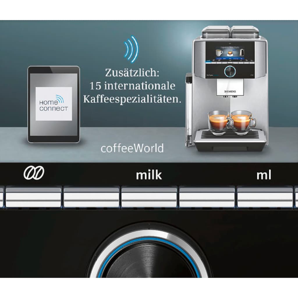 SIEMENS Kaffeevollautomat »EQ.9 plus connect s500 TI9558X1DE«