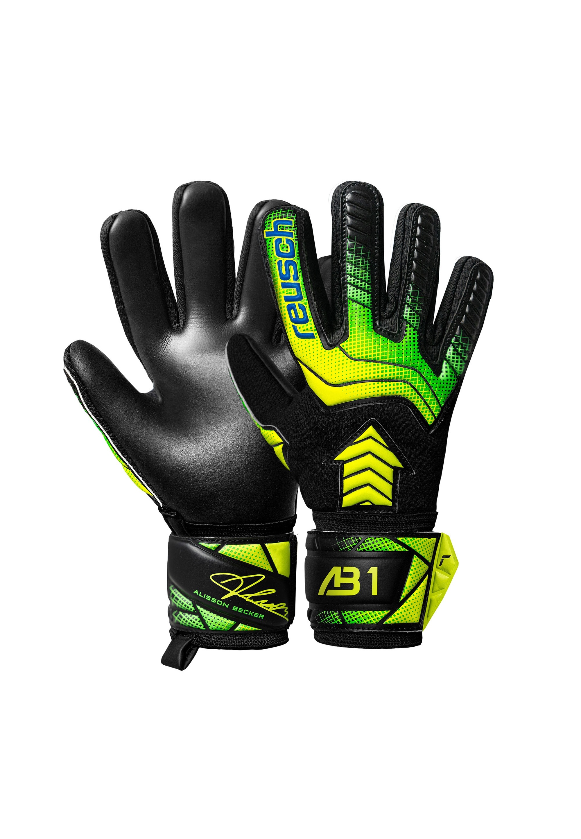 Reusch Torwarthandschuhe "Attrakt AB1 Silver Junior" mit Negative Cut günstig online kaufen