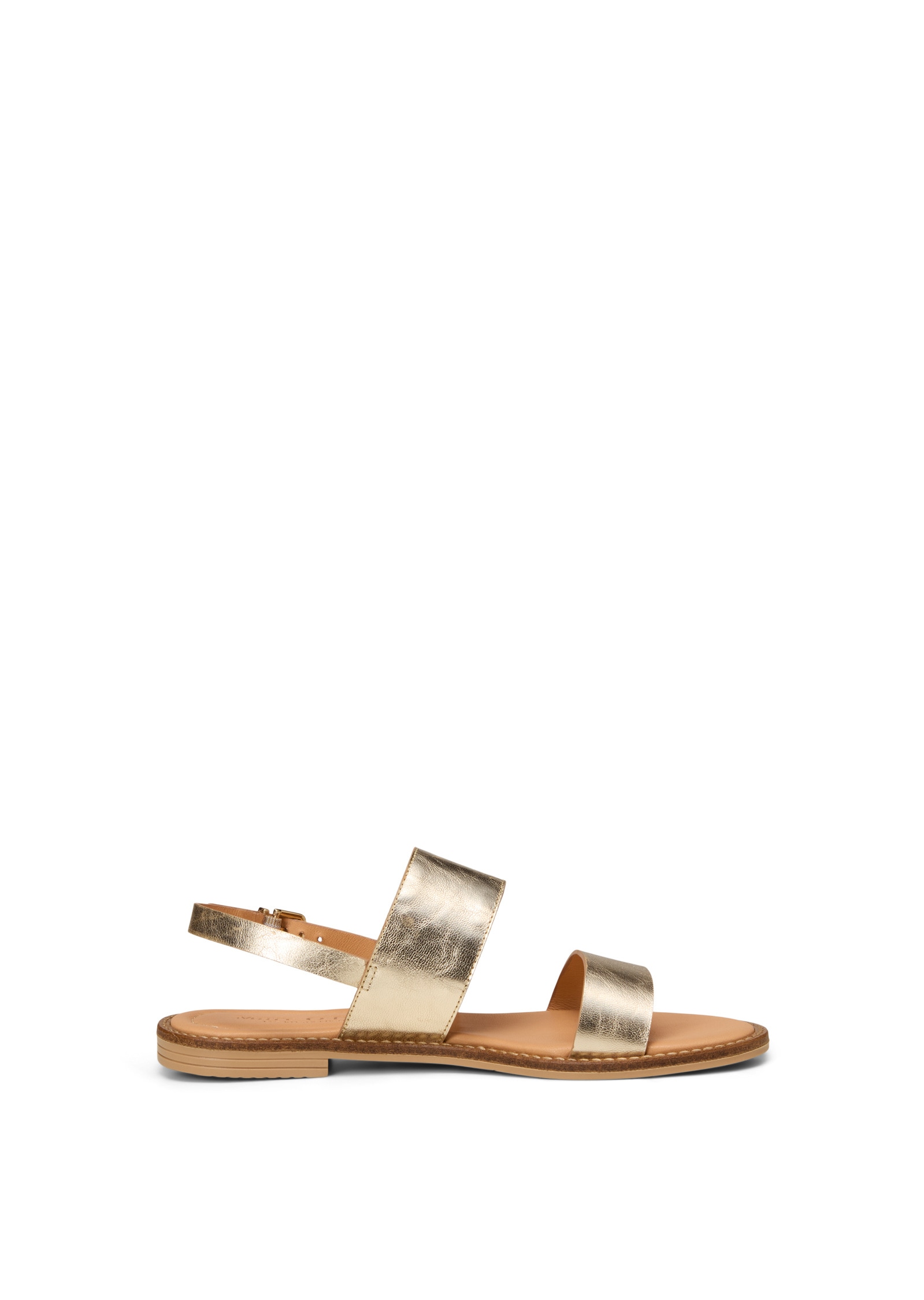 Marc O'Polo Sandale »aus Ziegenleder mit Glanz-Effekt«