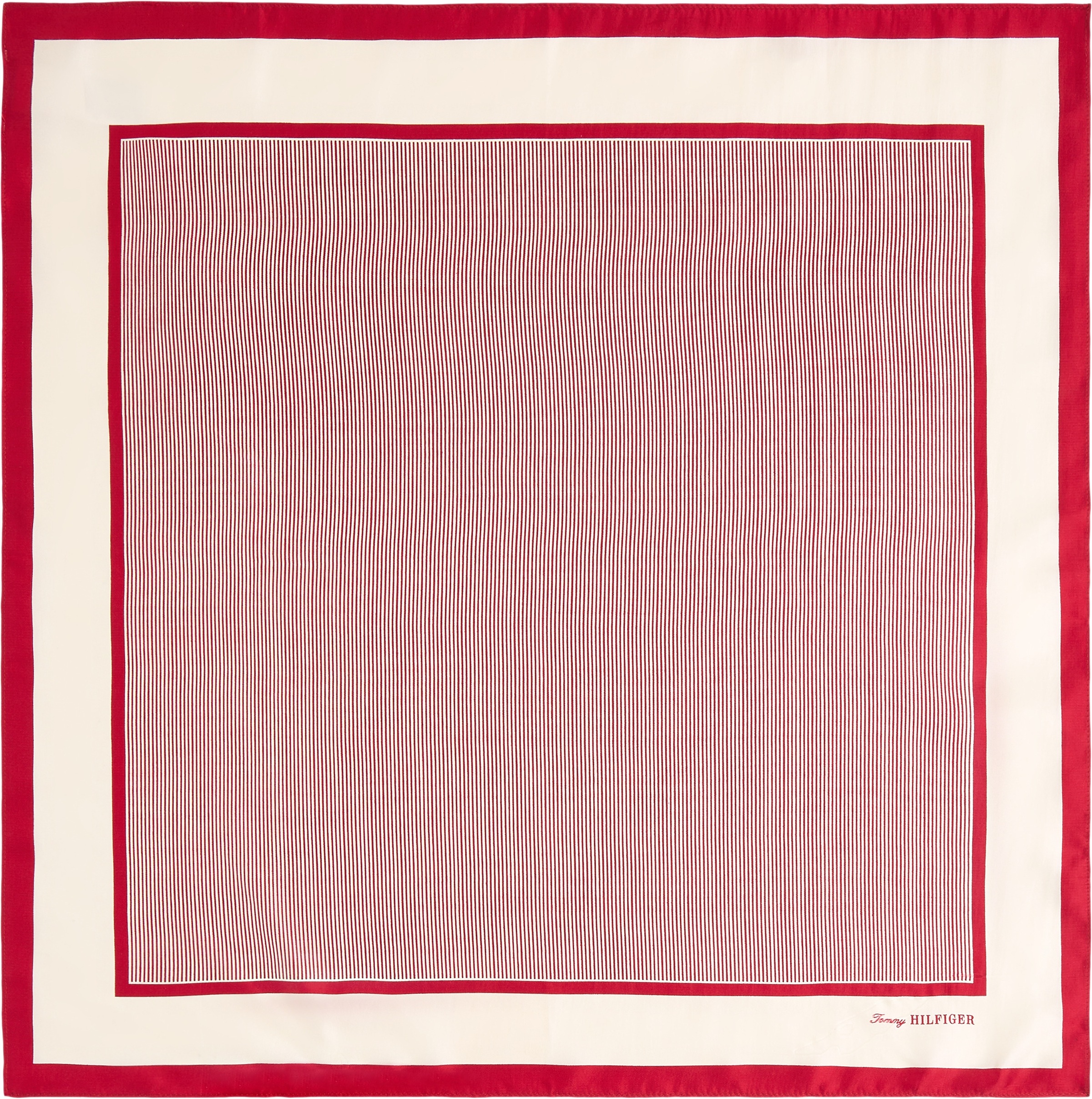 Thumbnail - Tommy Hilfiger Modetuch "TH ELEVATED FLAG SILK SQUARE"