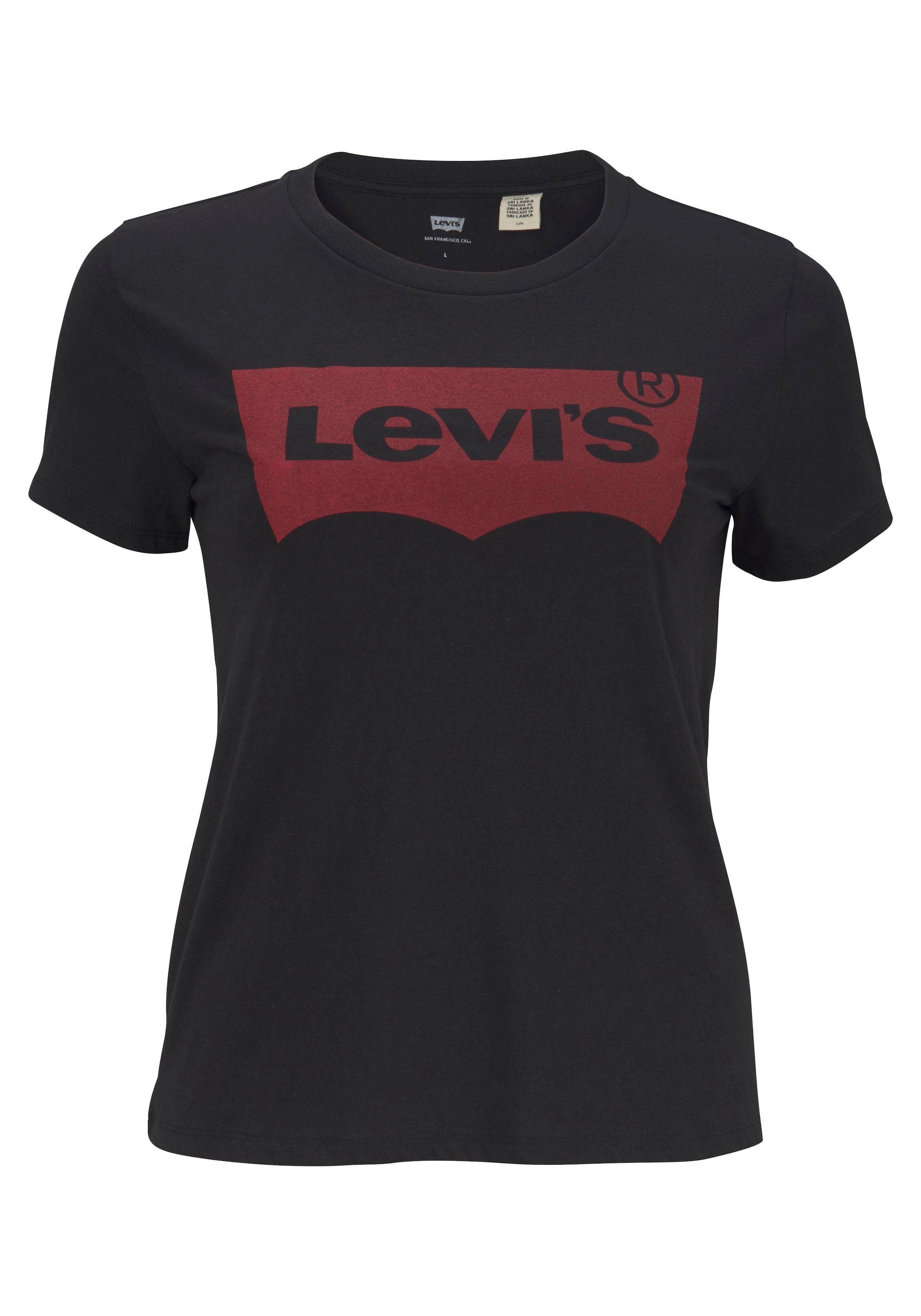 Levi's® Plus T-Shirt »Perfect Tee«, mit Batwing-Logo