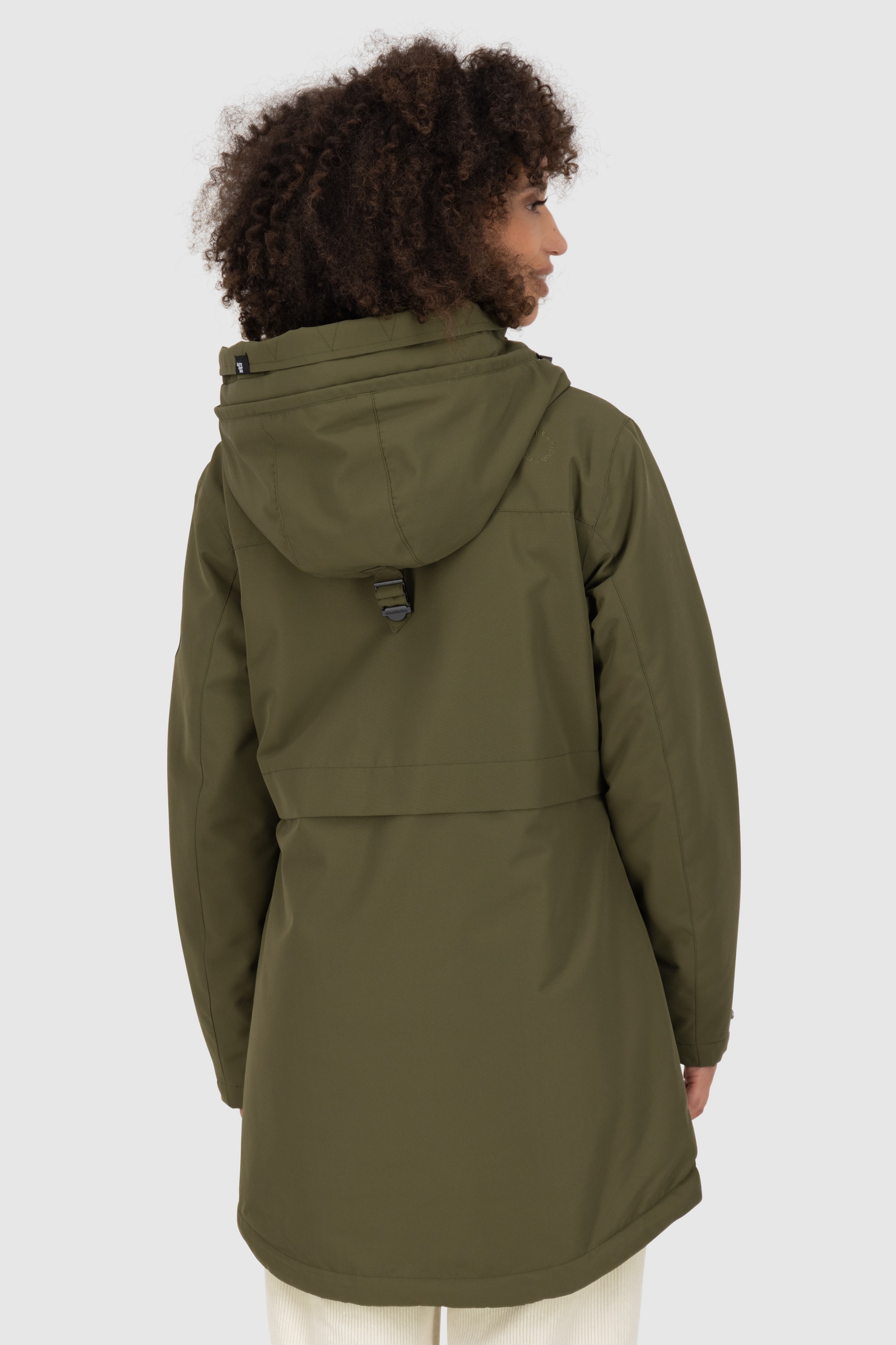 Alife & Kickin Winterjacke »Damen MarlyAK A«, Leicht taillierte Jacke mit Ärmelbündchen und Kapuze