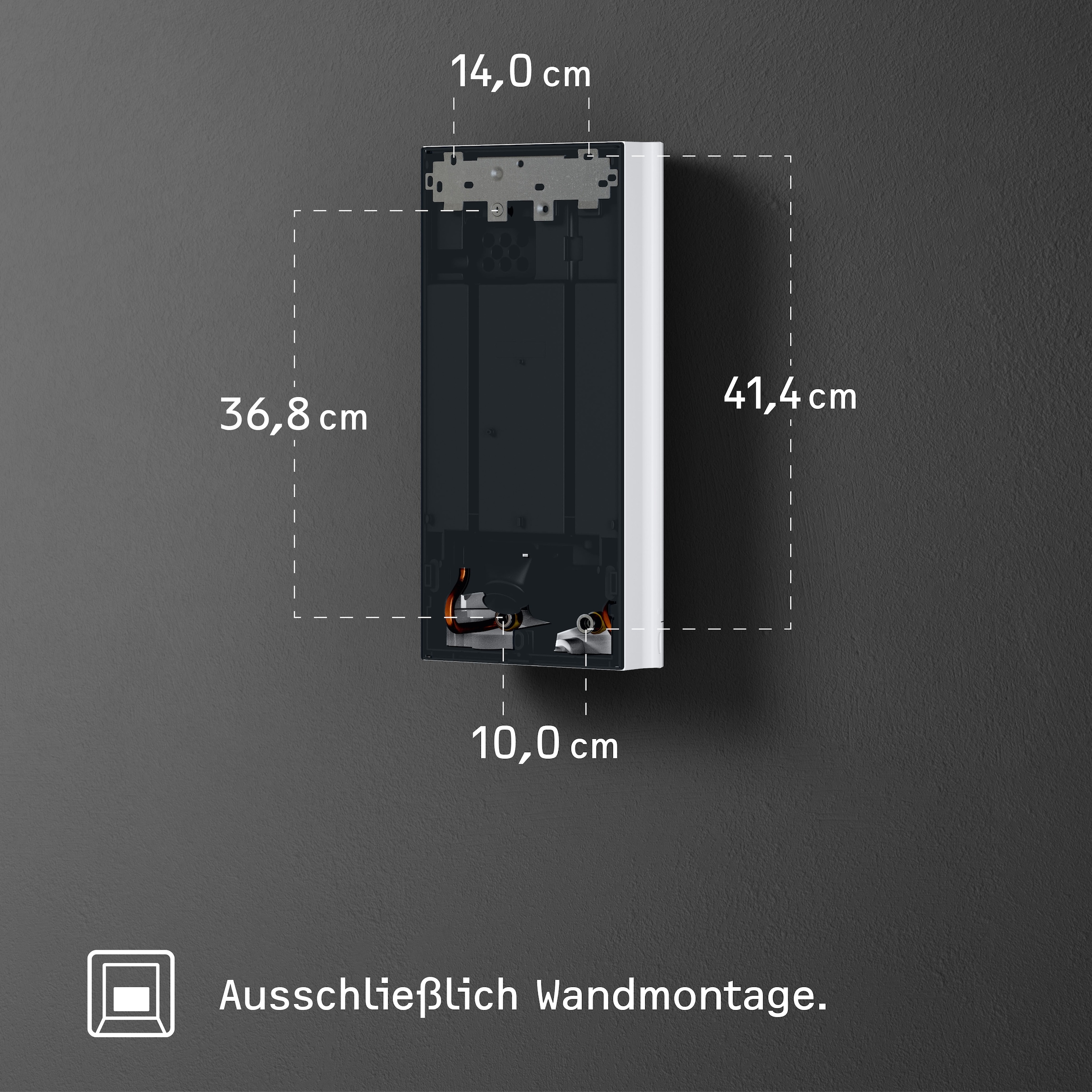 STIEBEL ELTRON Komfort-Durchlauferhitzer »DHE«, 4i Technologie für immer konstante Warmwassertemperatur, 27 kW