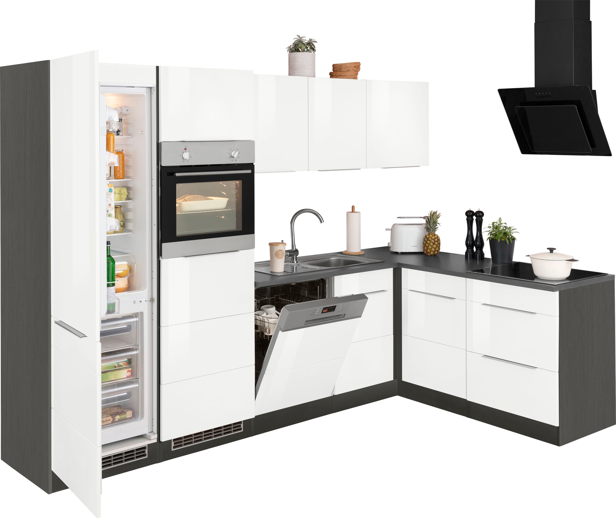 Kochstation Winkelküche 