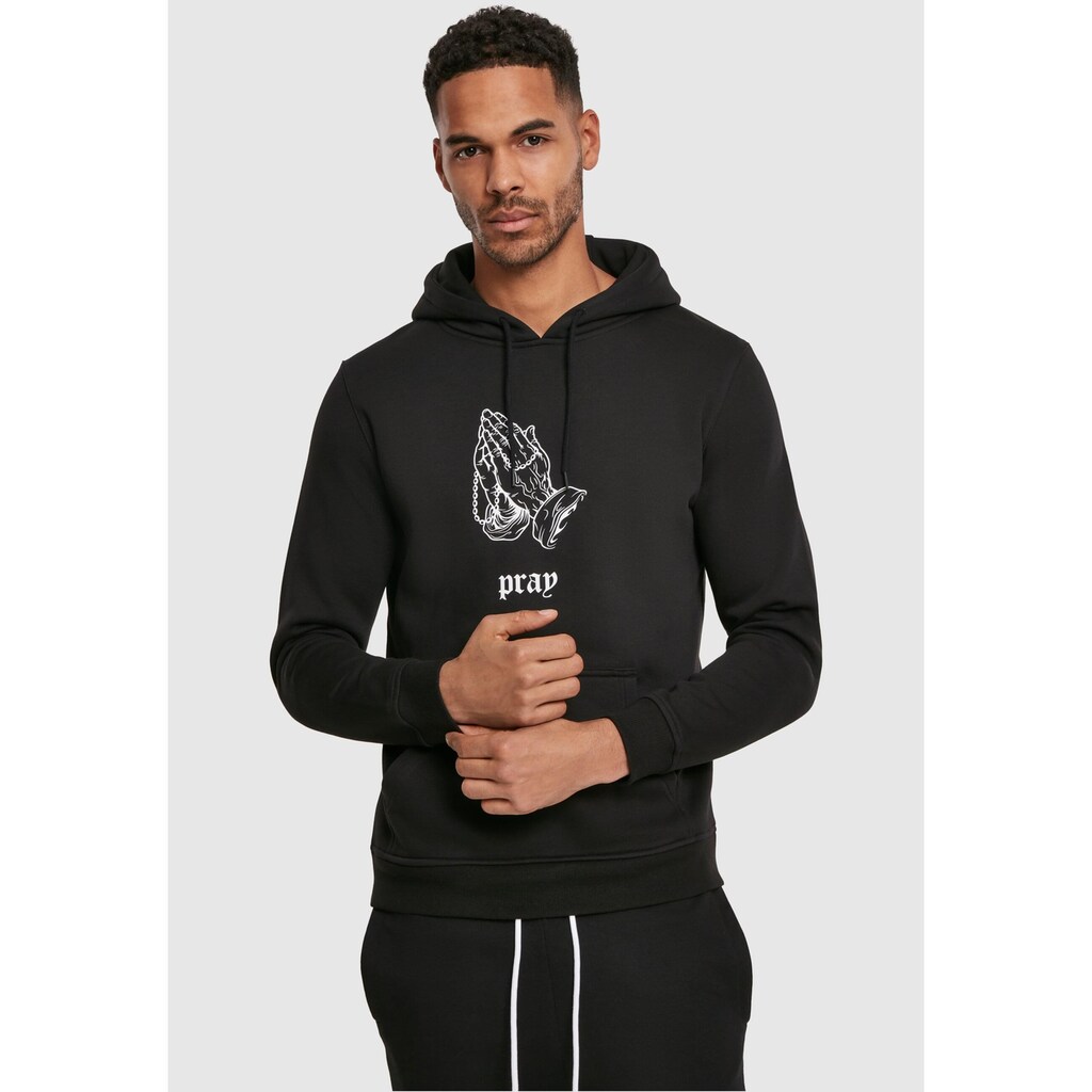 MisterTee Sweatshirt »MisterTee Herren Dark Pray Hoody«, (1 tlg.)