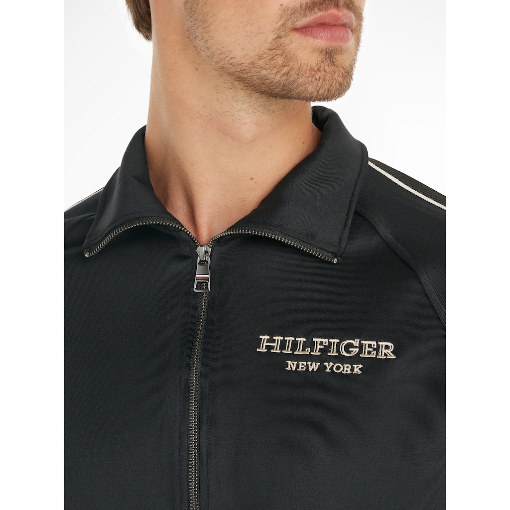 Tommy Hilfiger Sweatjacke »MONOTYPE TRACK ZIP THROUGH«