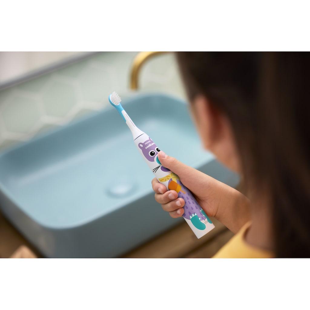 Philips Sonicare Aufsteckbürsten »HX6034/33 For Kids ab 4 -7 Jahren«