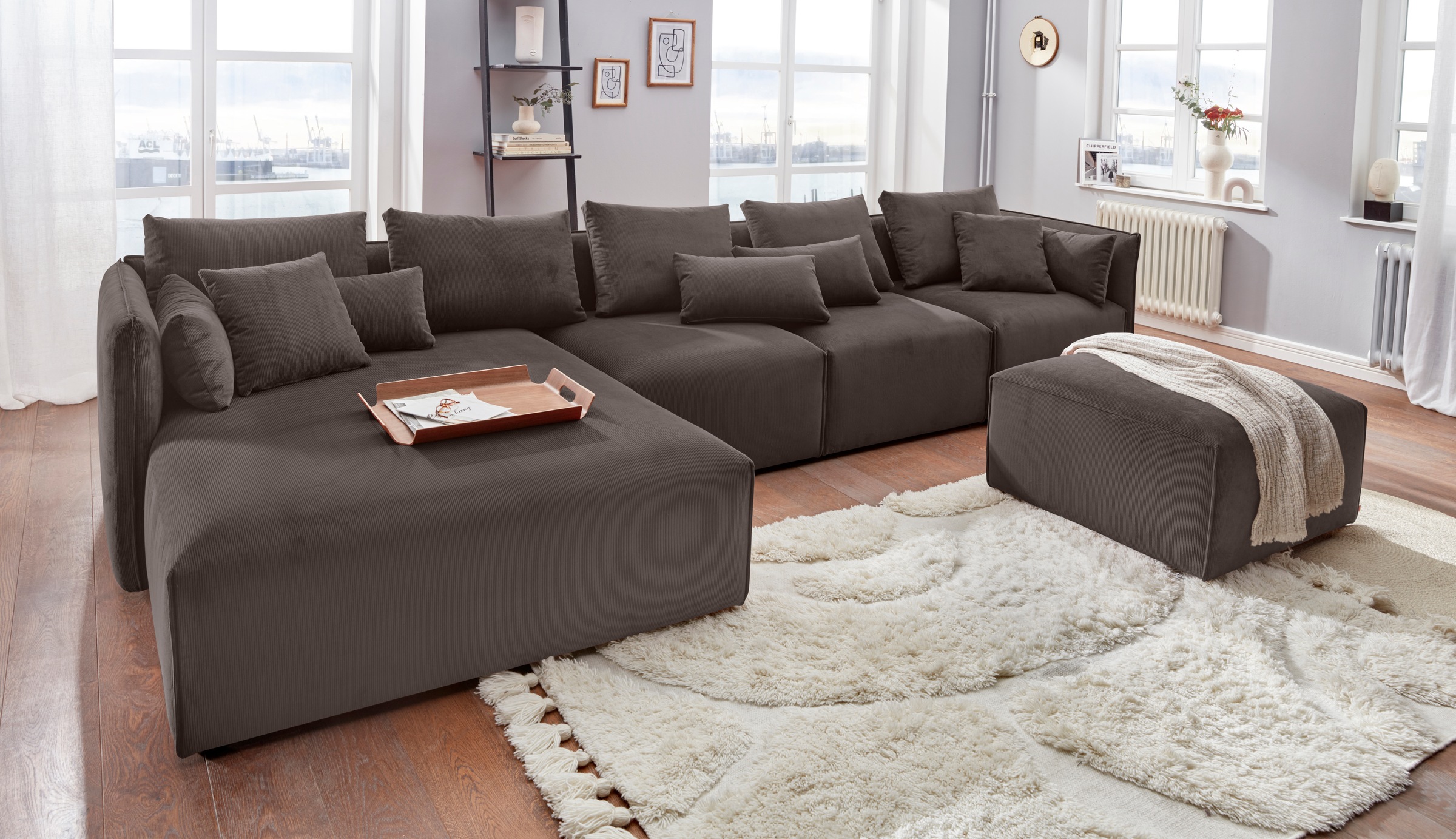 andas Sofa-Eckelement »Nöre«, Modul - zum Zusammenstellen; in vielen Bezugsqualitäten und Farben