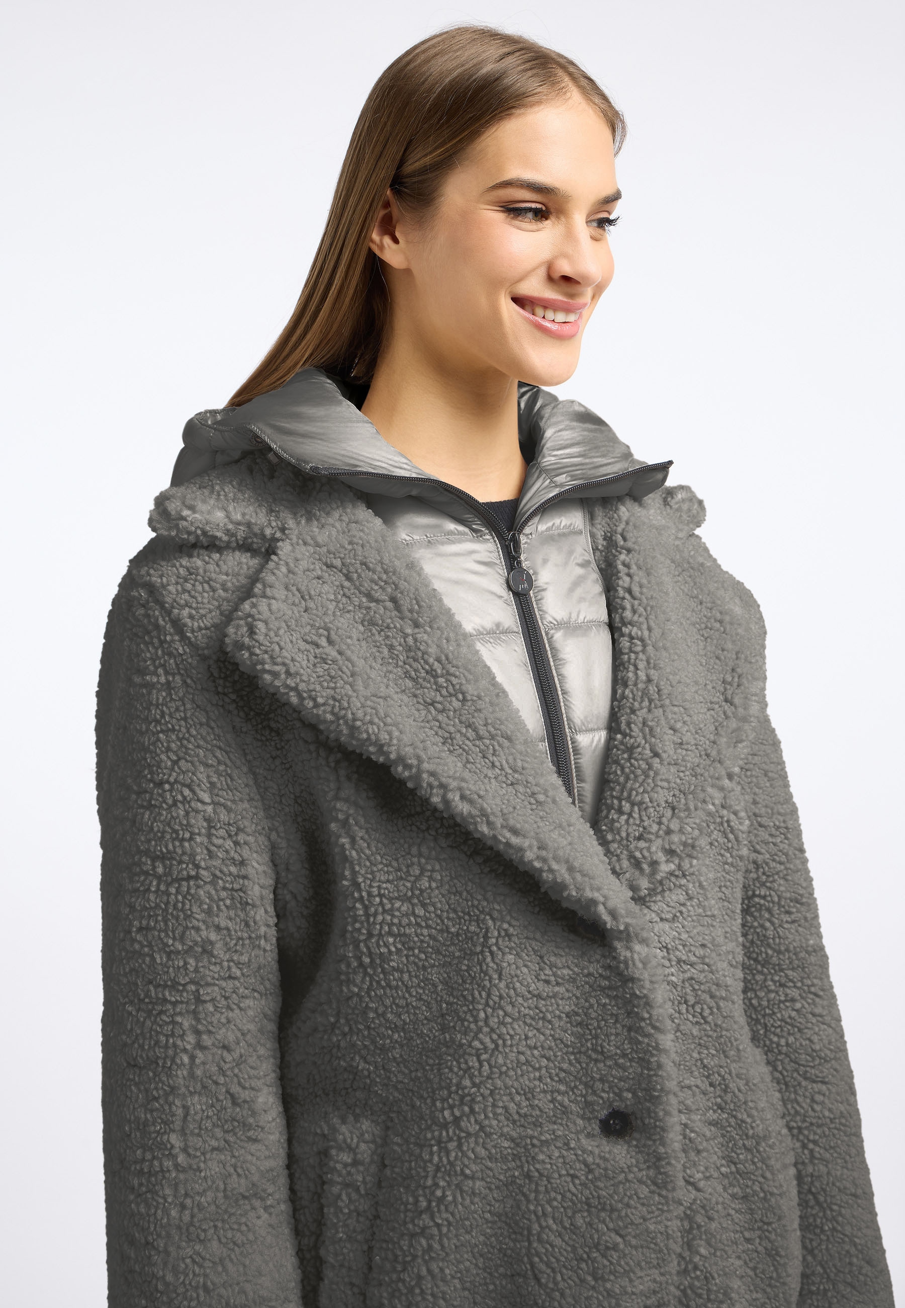 Frieda & Freddies Fellimitatmantel »Fake Fur Coat / Gine2«