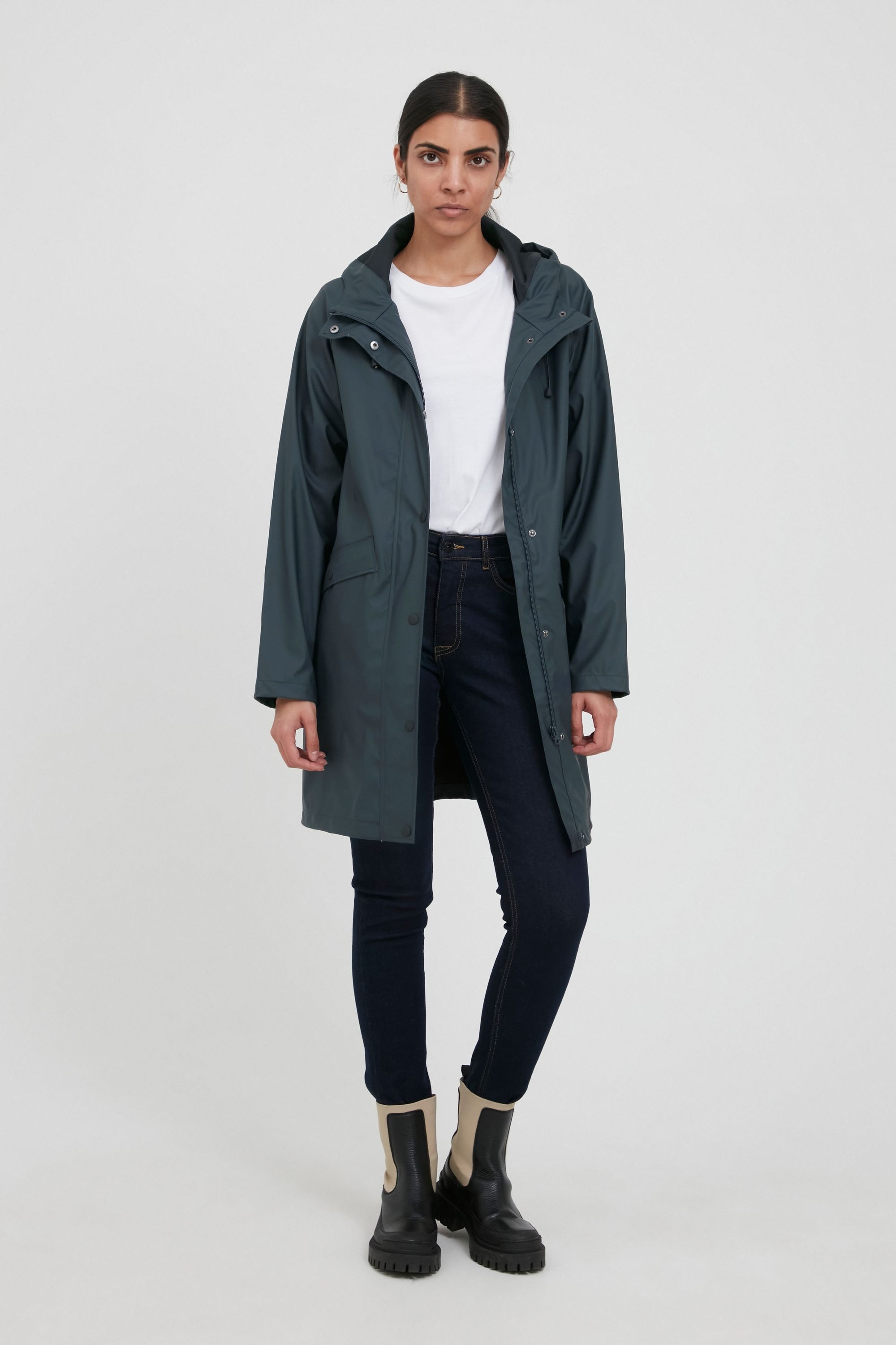 Ichi Regenjacke »Regenjacke IHTazi«, mit Kapuze