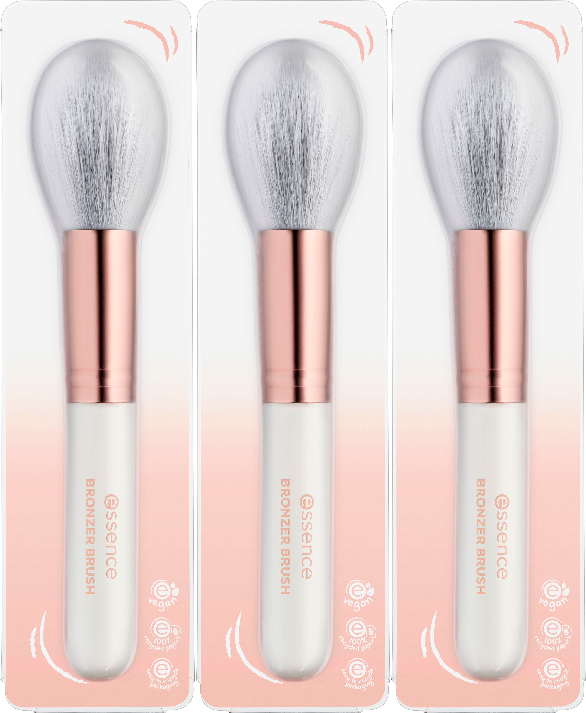 tlg.) BRUSH«, 3 »BRONZER Bronzerpinsel Essence (Set, online | kaufen BAUR