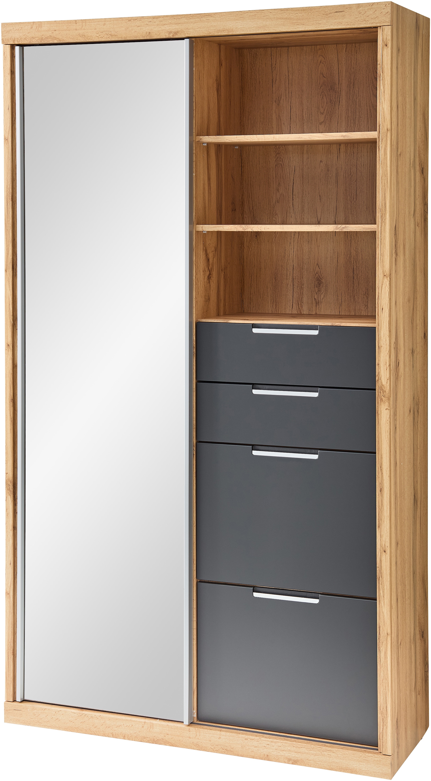 Innostyle Garderobenschrank "SINGLE TWO", (1 St.), 1 Spiegel-/Schiebetür, 2 günstig online kaufen