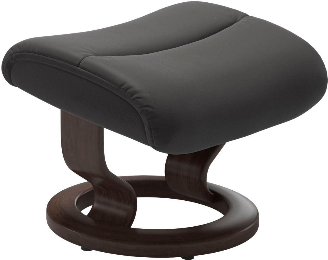 Thumbnail - Stressless "View" Set, Relaxsessel mit Hocker, mit Classic Base, Größe S,Gestell Wenge