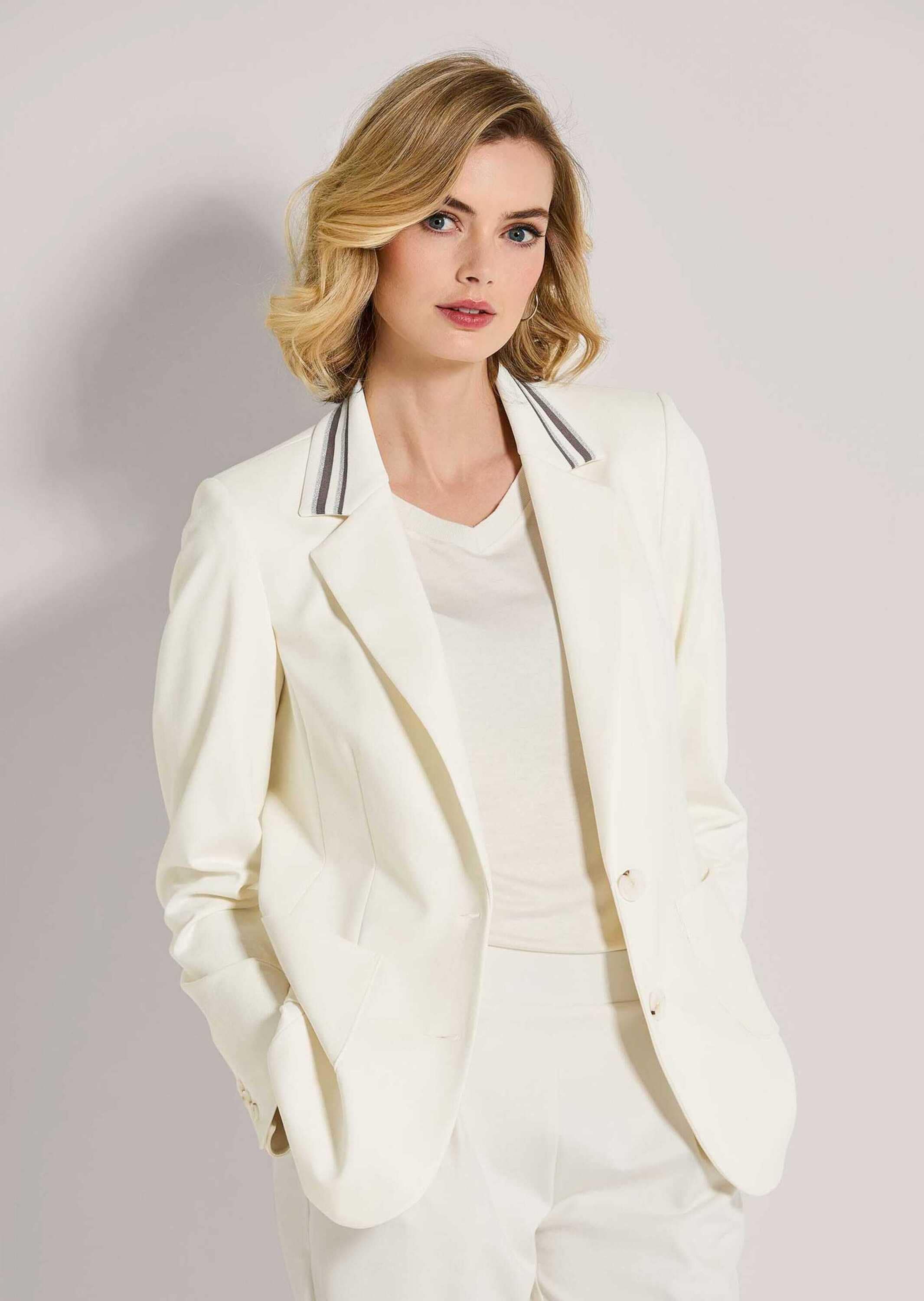 MADELEINE Jerseyblazer »Blazer Langer Jersey-Blazer mit Futter«